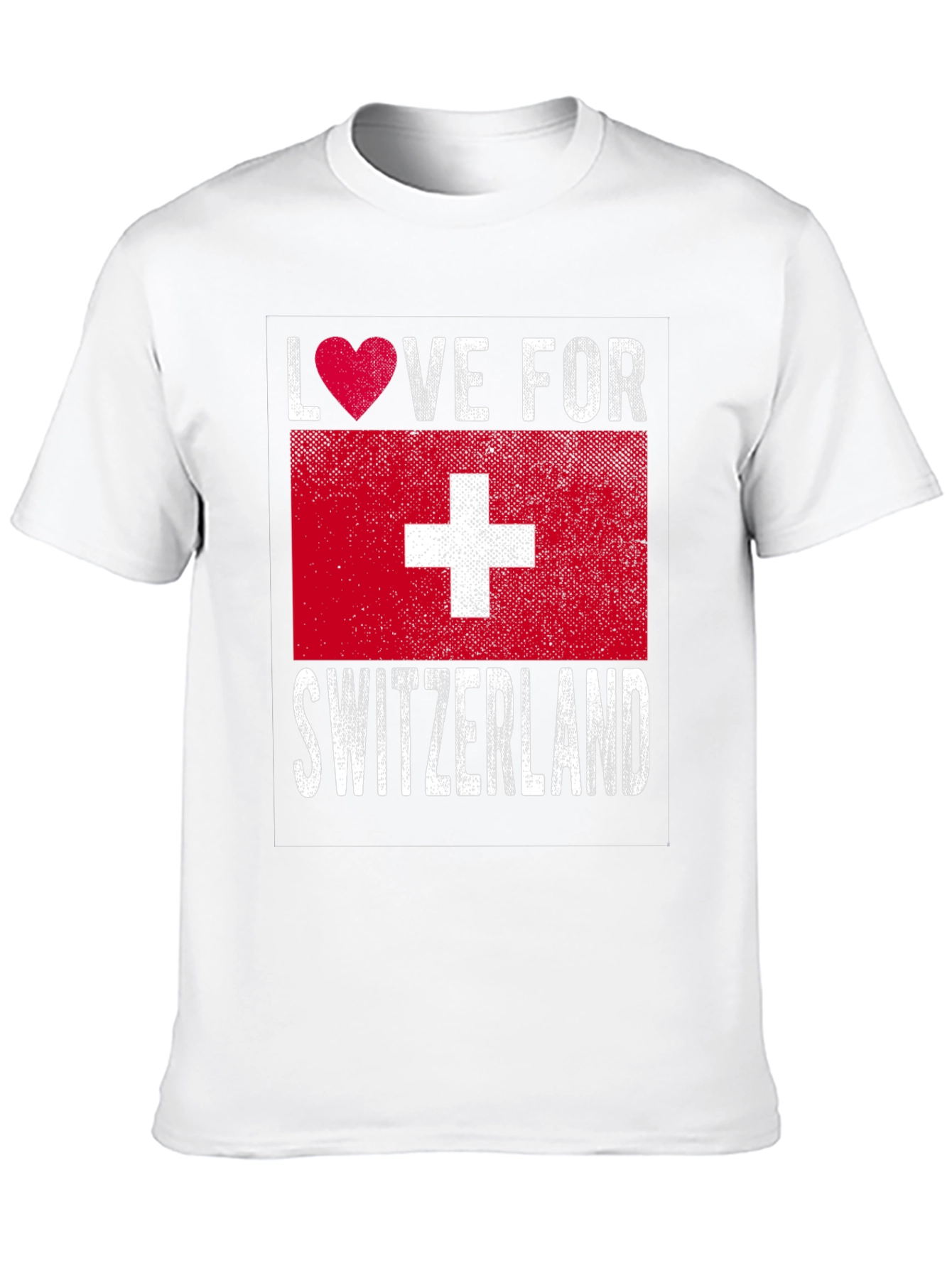 Love for Switzerland T-Shirt - Swiss Pride Tee
