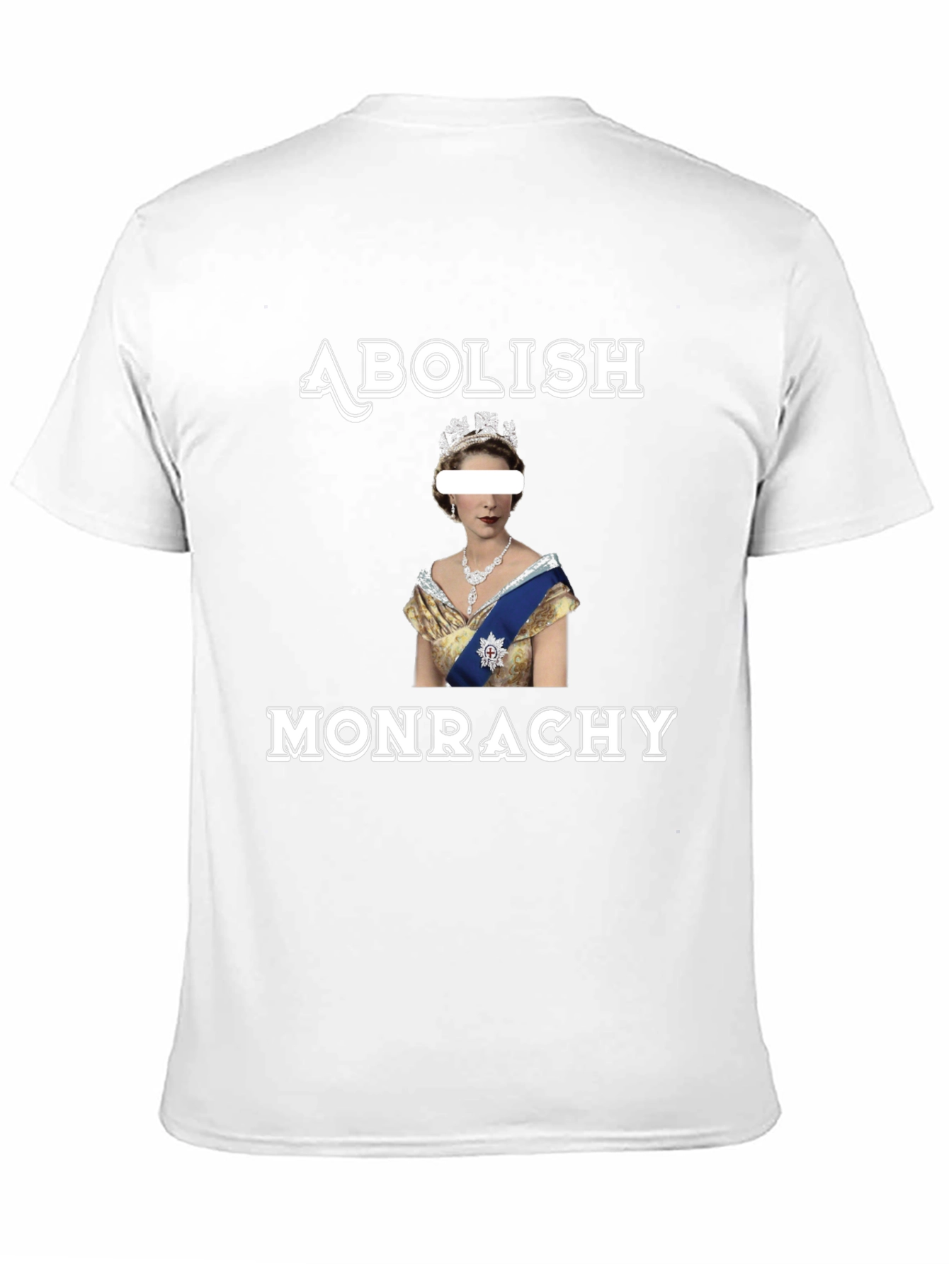 Abolish Monarchy Graphic T-Shirt