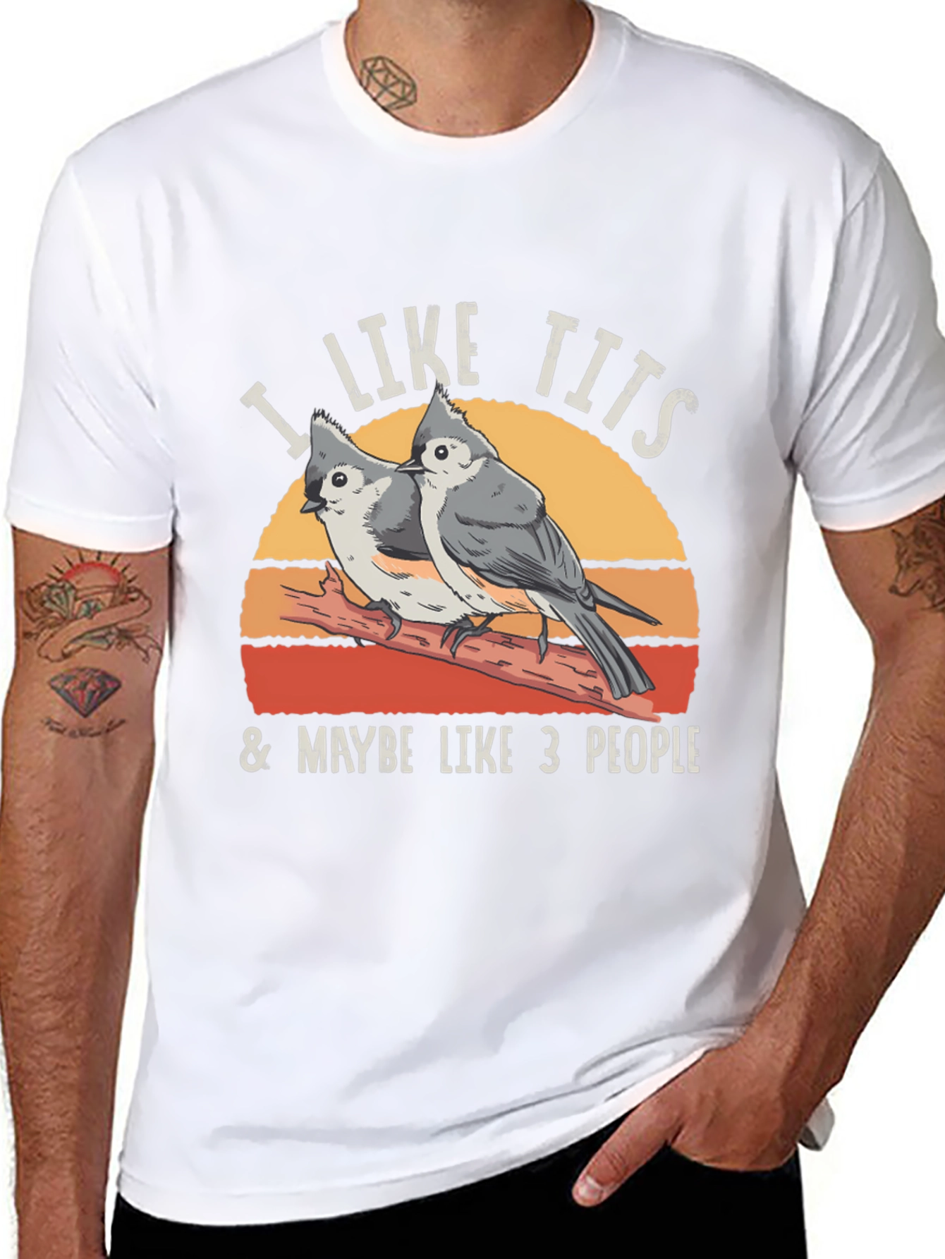I Like Tits & Maybe Like 3 People T-Shirt