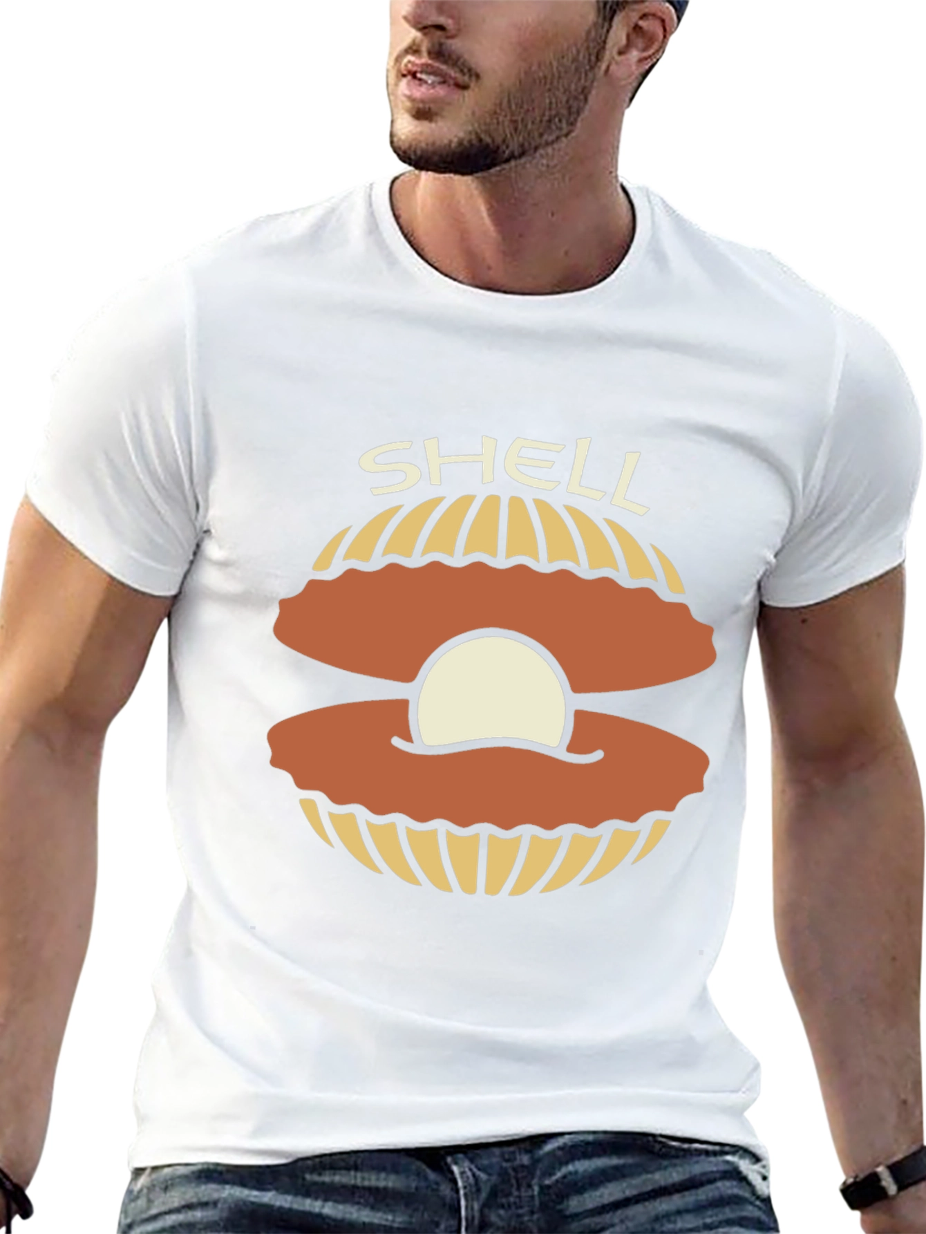 Shell Graphic T-Shirt - Classic Black Tee