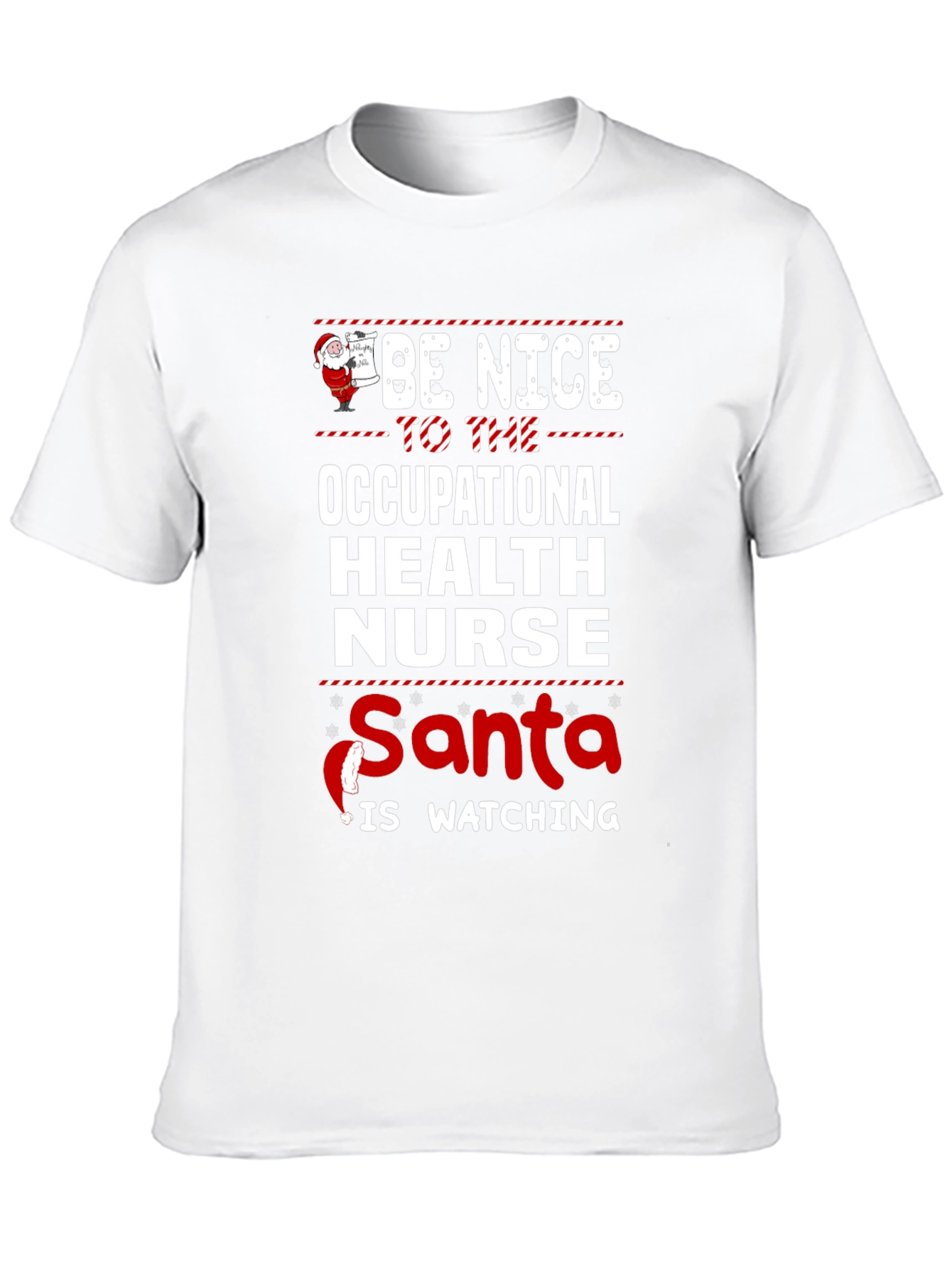 Funny Occupational Health Nurse Christmas T-Shirt