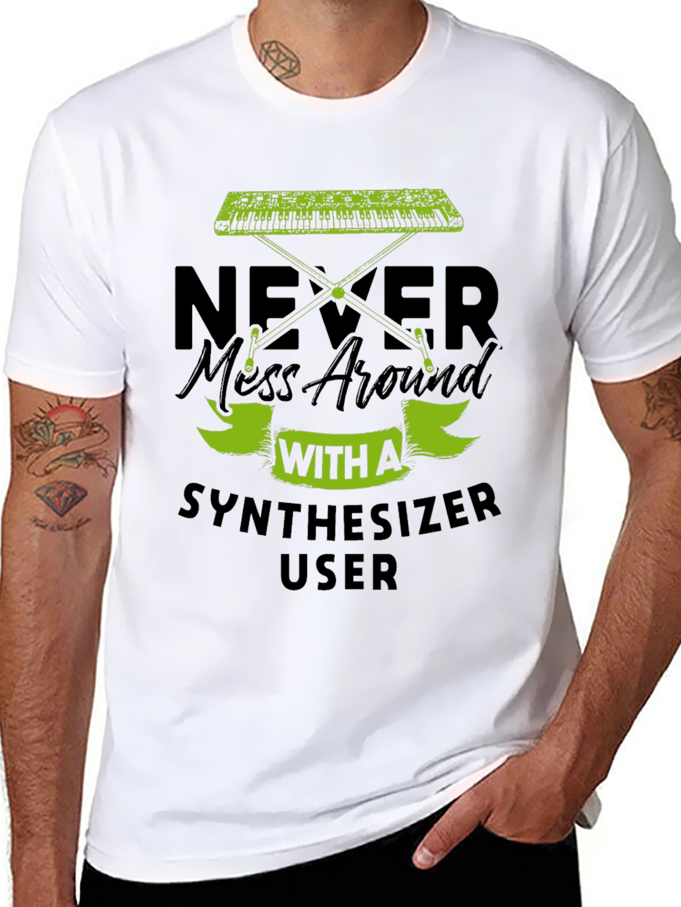 Never Mess With A Synthesizer User T-Shirt