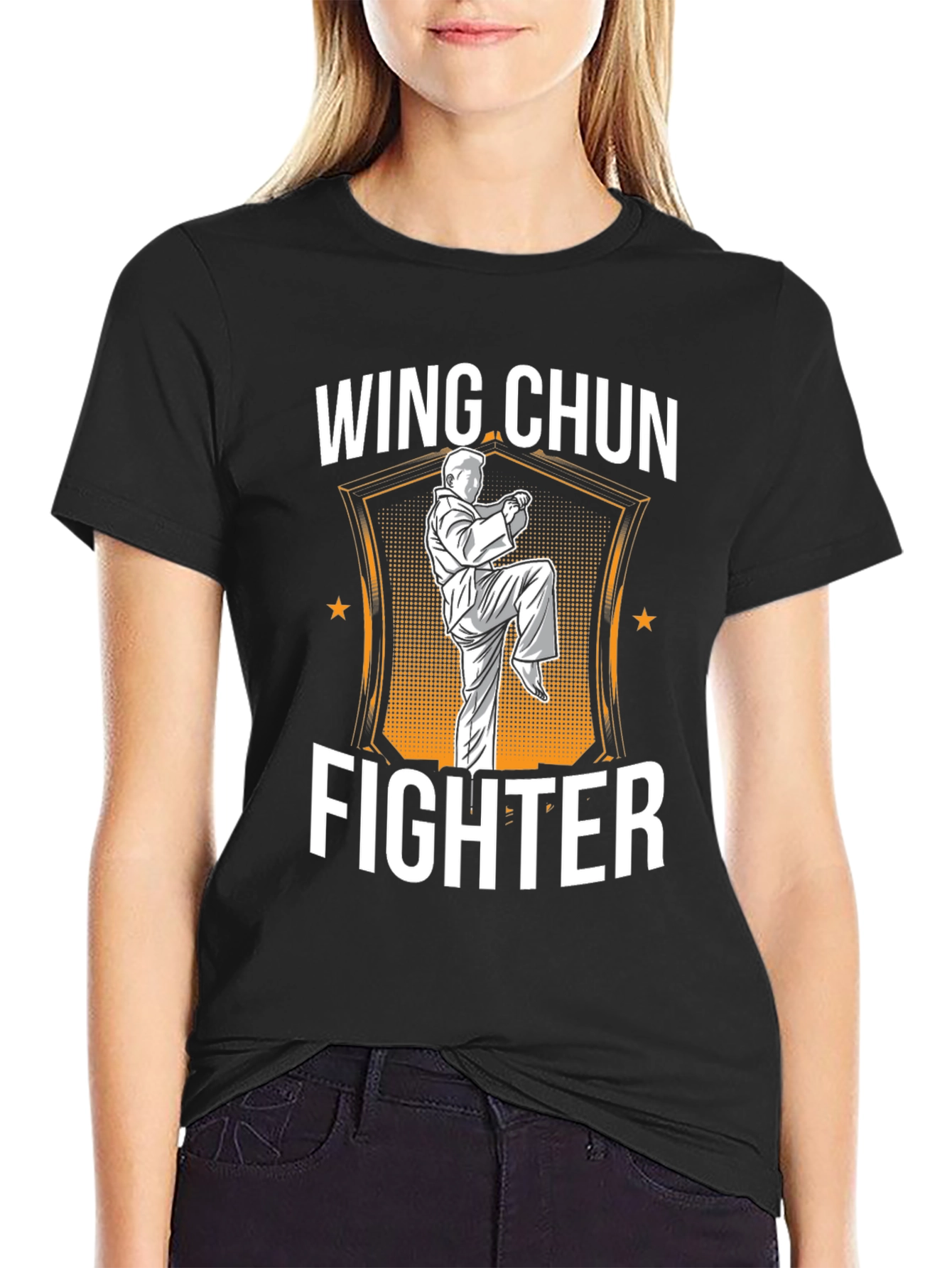 Wing Chun Fighter Graphic Tee