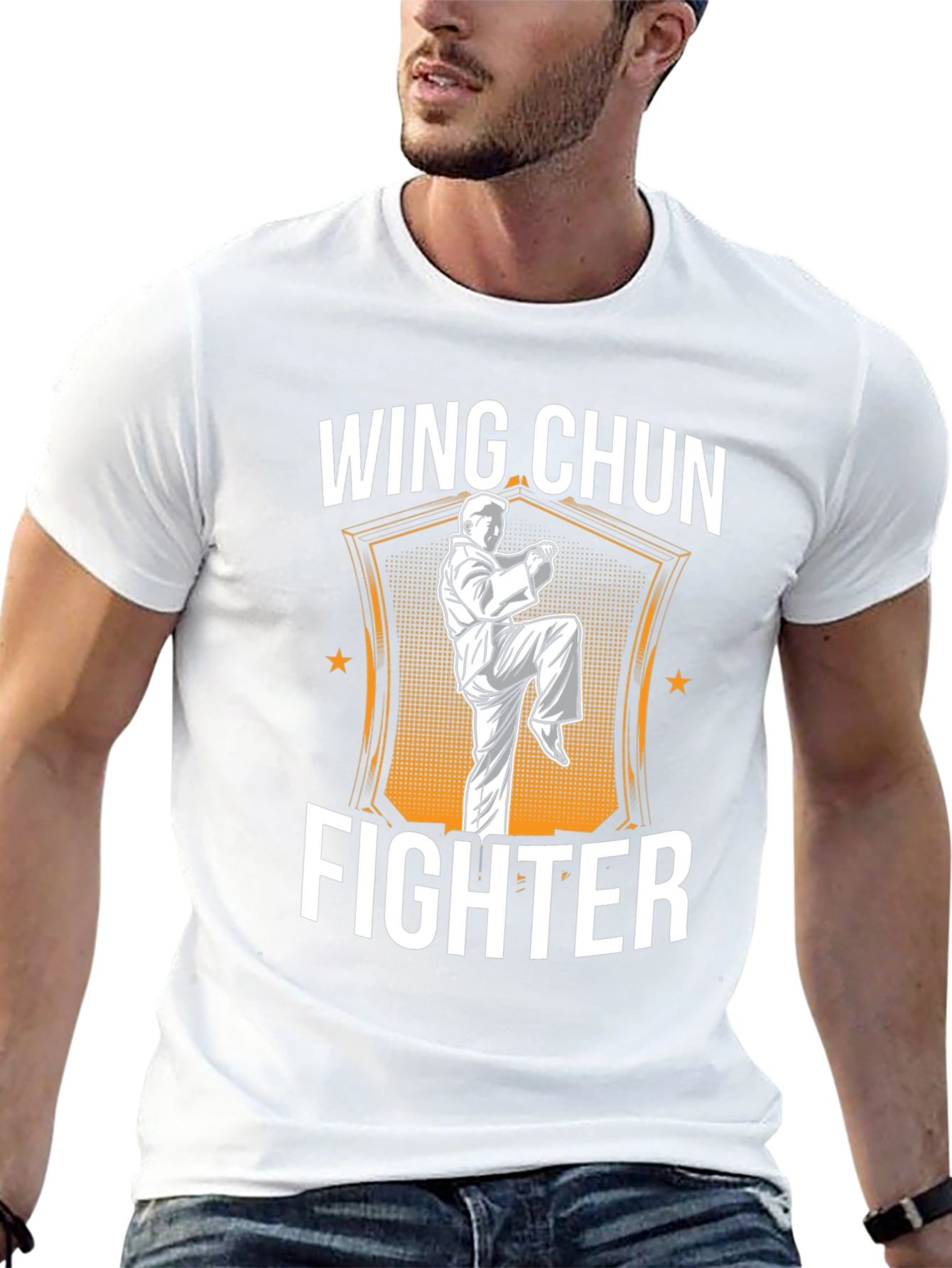 Wing Chun Fighter Graphic Tee
