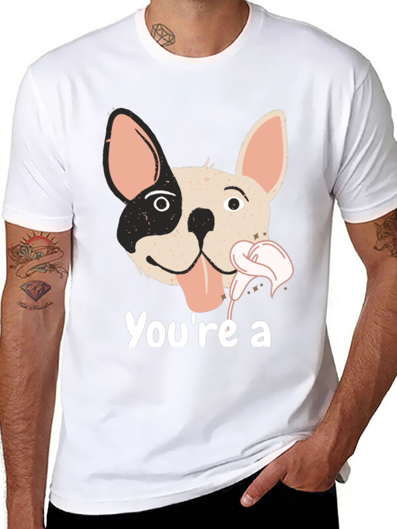 Funny Dog Graphic T-Shirt