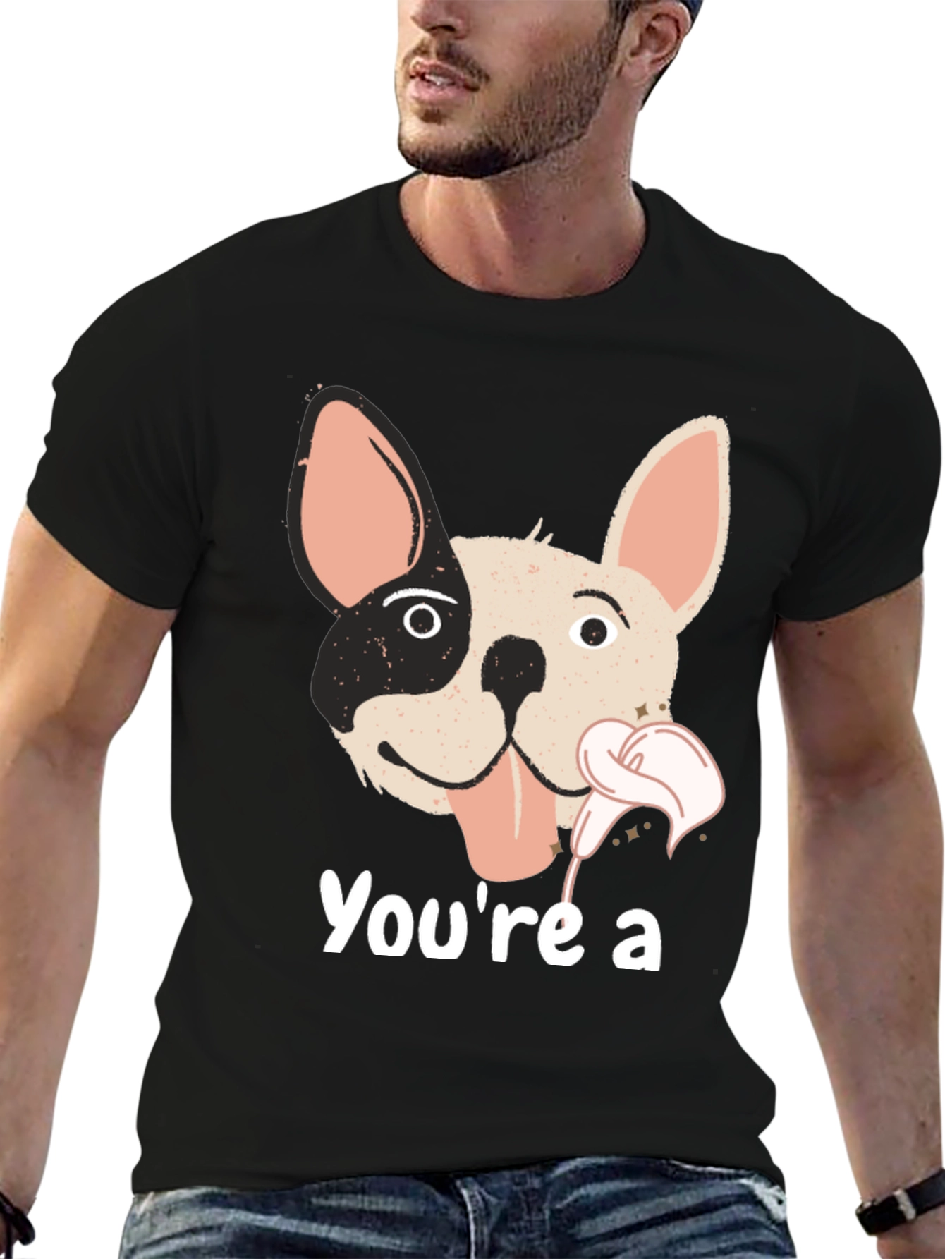 Funny Dog Graphic T-Shirt