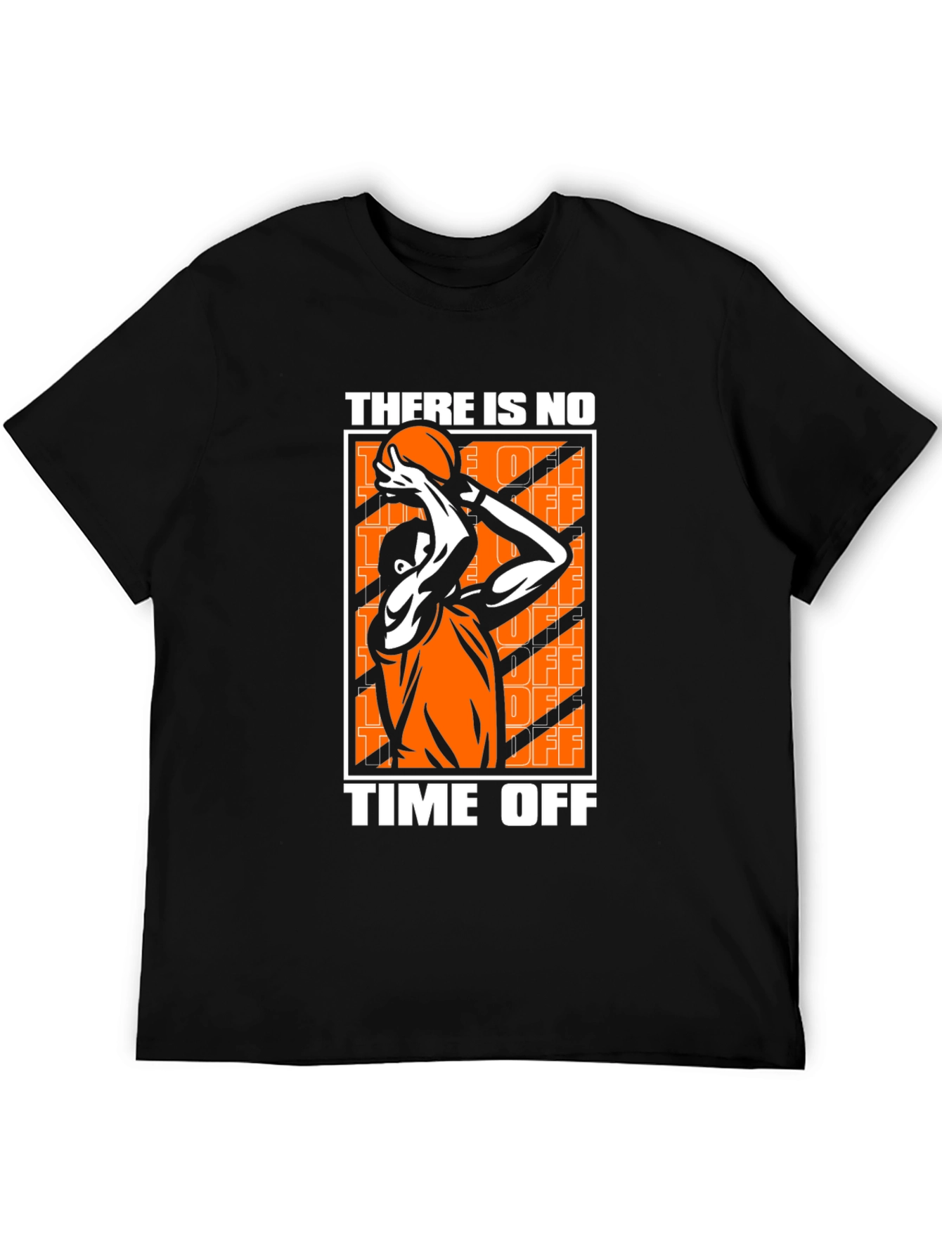 Basketball Time Off Graphic T-Shirt