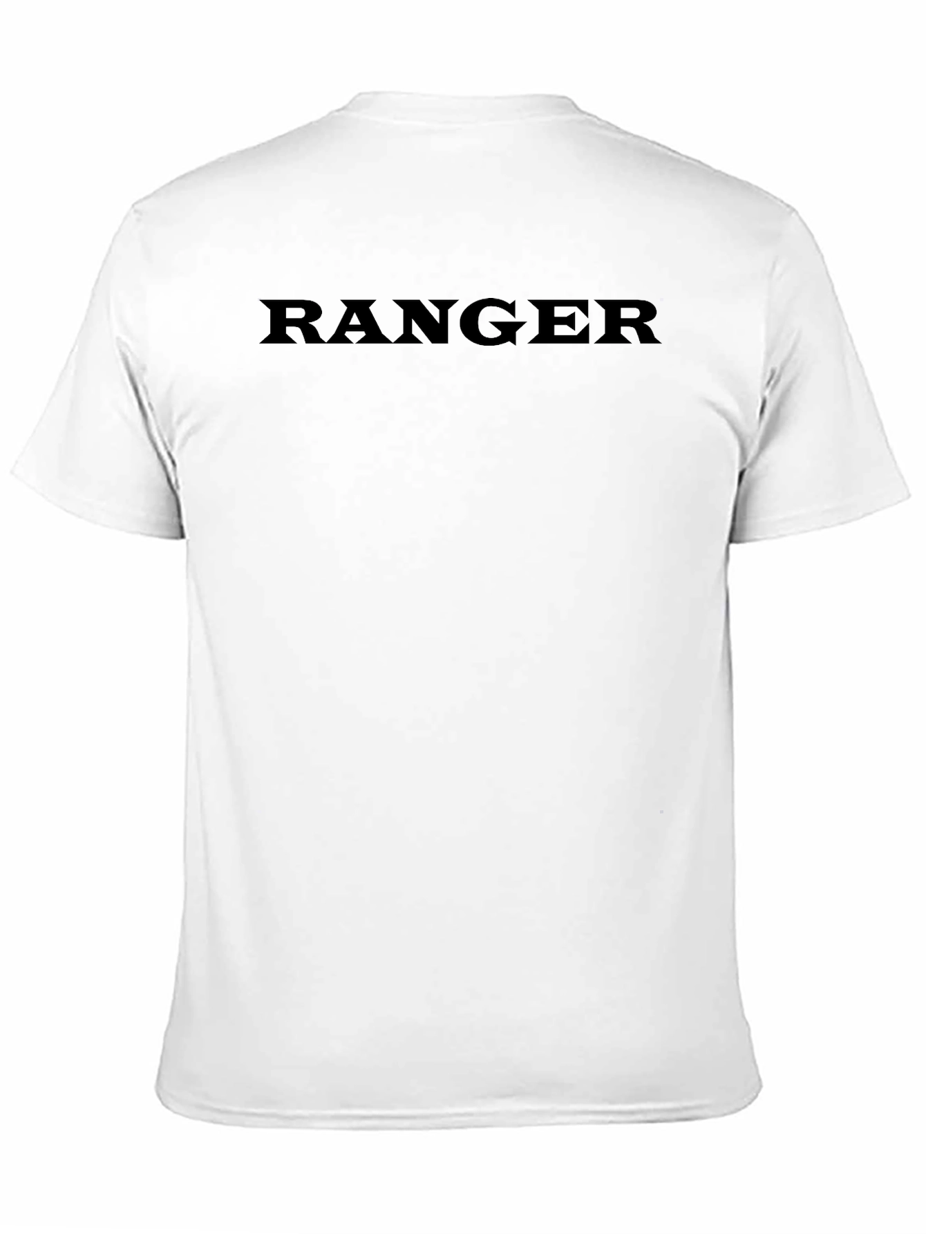 Ranger Black T-Shirt | Classic Cotton Tee