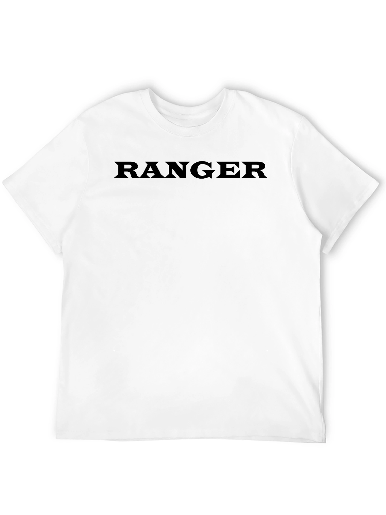 Ranger Black T-Shirt | Classic Cotton Tee