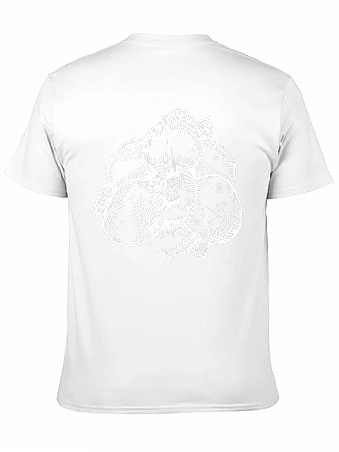 Black Floral Graphic Tee - Stylish Comfort
