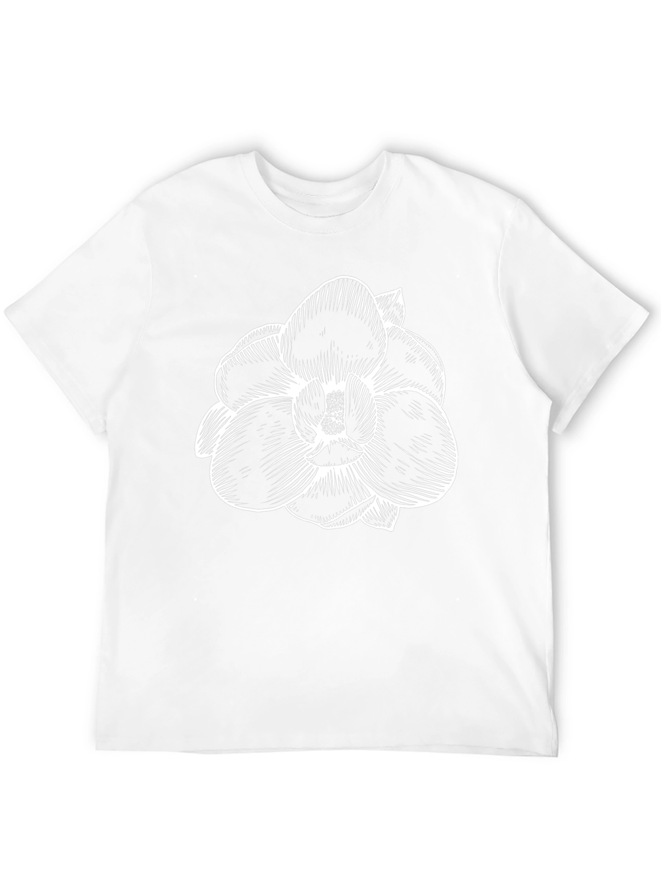 Black Floral Graphic Tee - Stylish Comfort