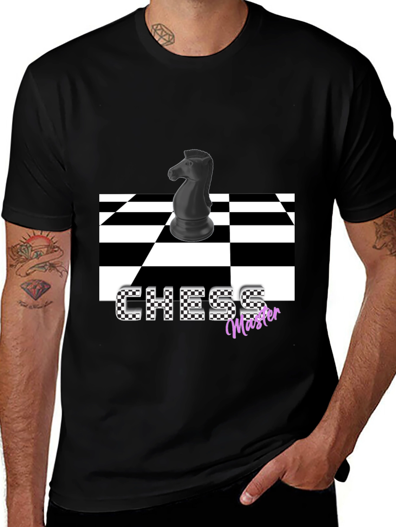 Chess Master Graphic T-Shirt