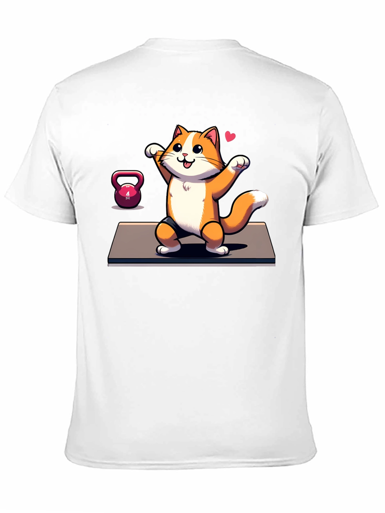 Funny Cat Gym T-Shirt