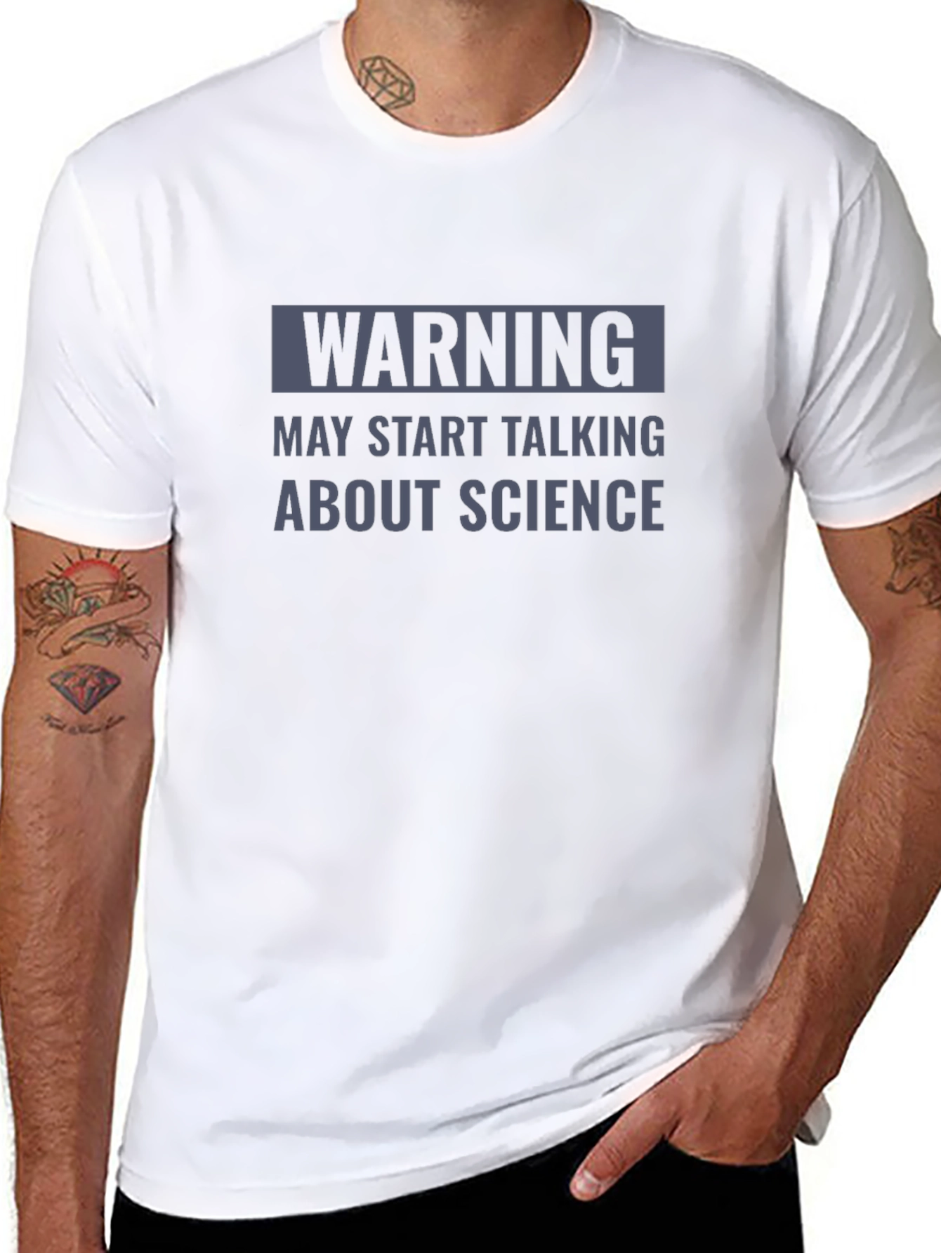 Warning May Start Talking About Science T-Shirt