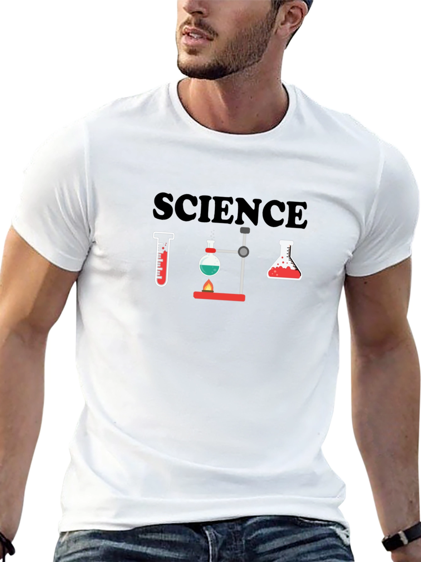 Science T-Shirt - Black