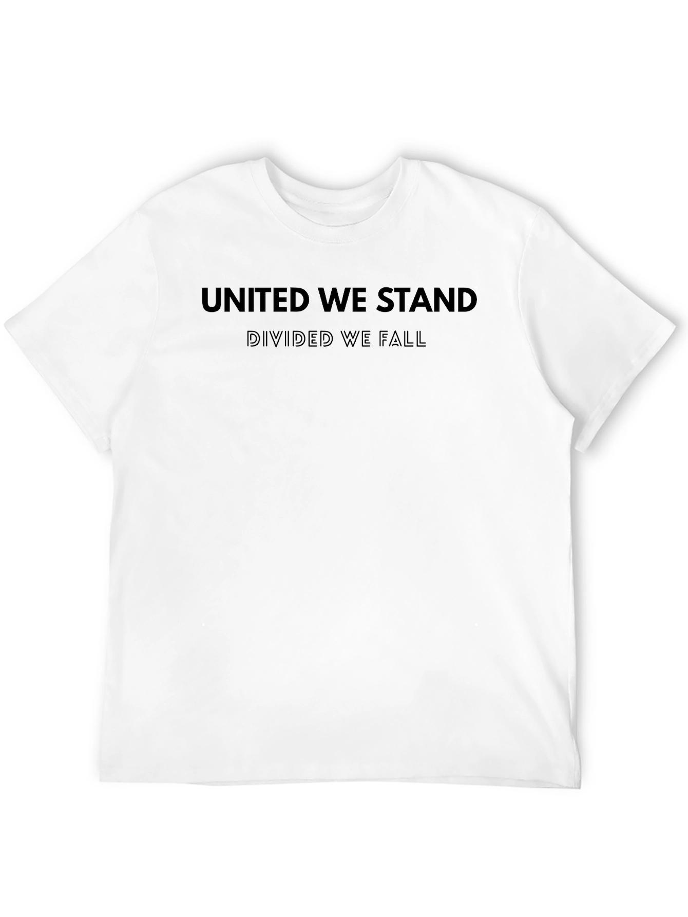 United We Stand Graphic Tee - Black