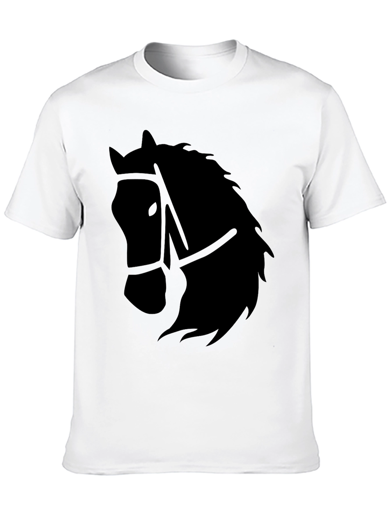 Horse Graphic Black T-Shirt