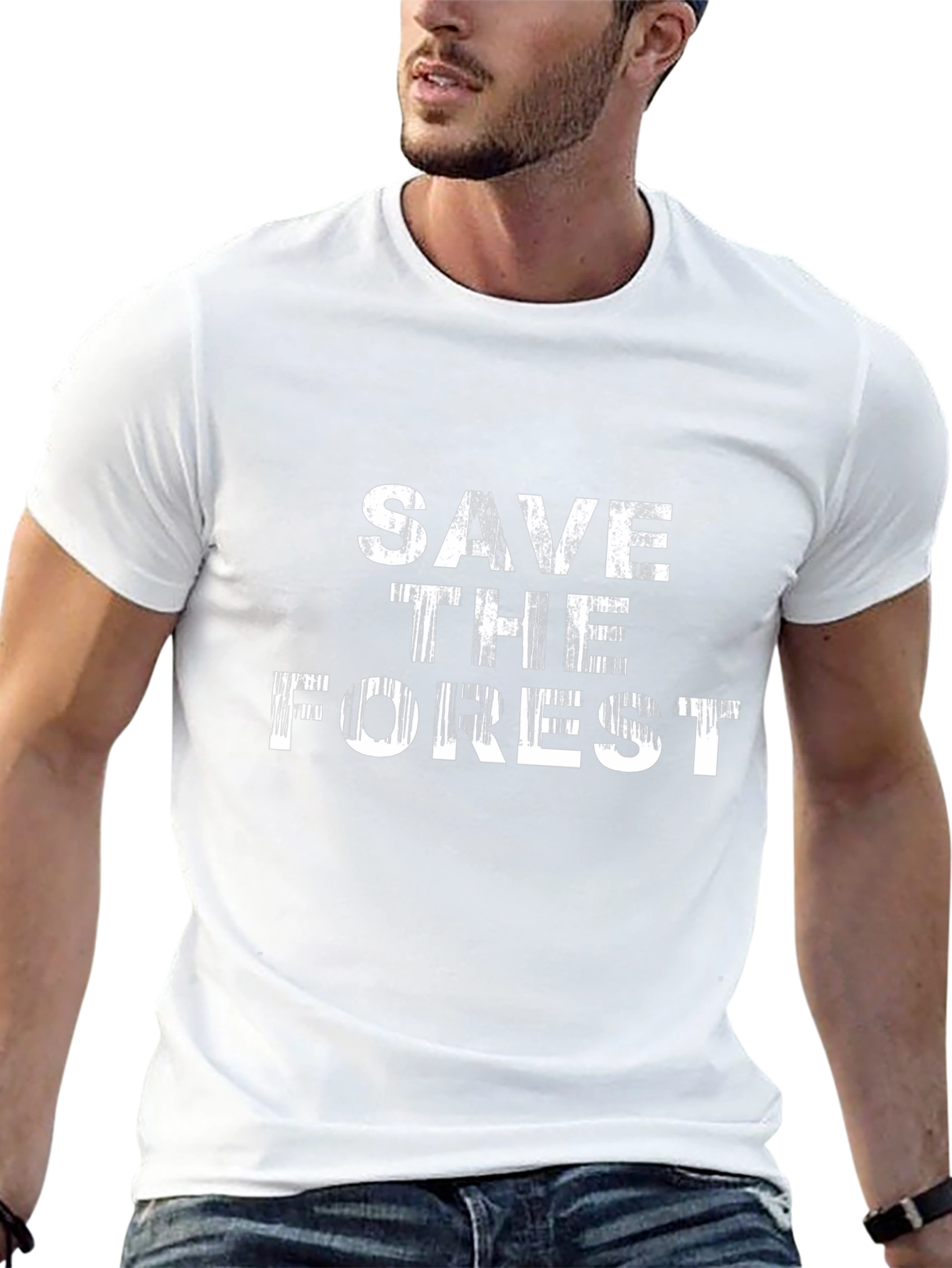 Save the Forest Graphic T-Shirt - Eco Friendly