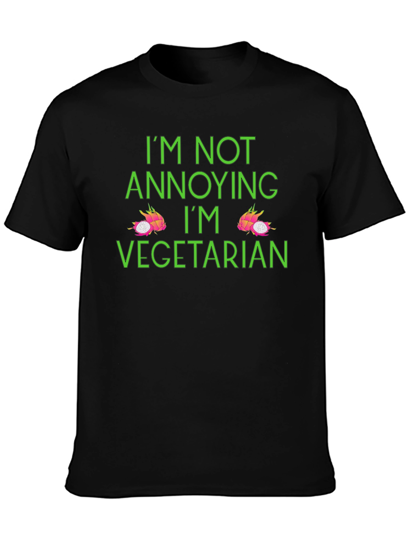Vegetarian Dragon Fruit Graphic T-Shirt