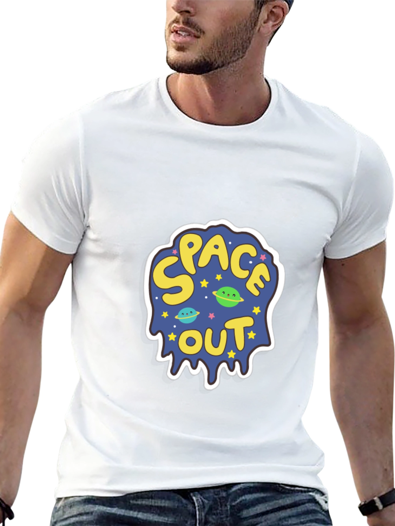 Space Out Graphic T-Shirt