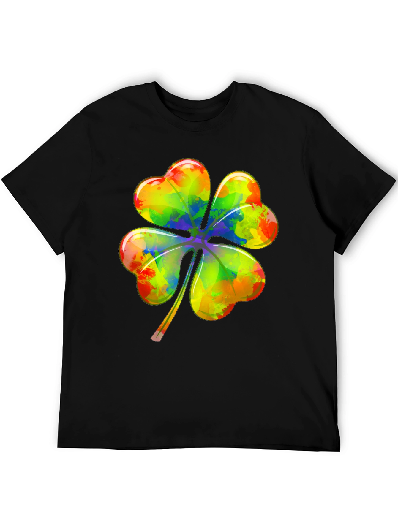 Rainbow Shamrock T-Shirt - Lucky St. Patricks Day Tee