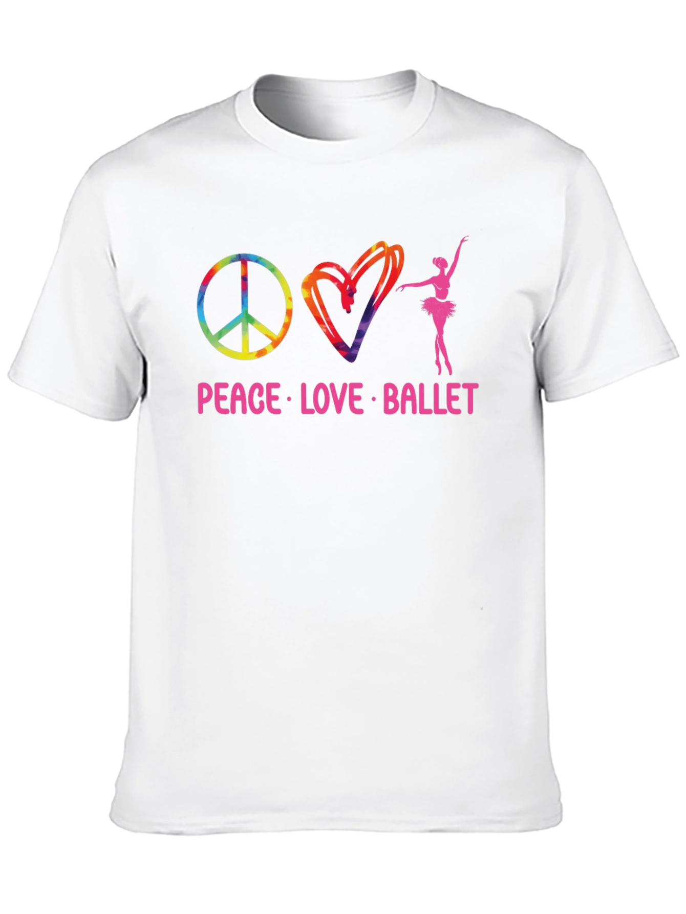 Peace Love Ballet Graphic Tee