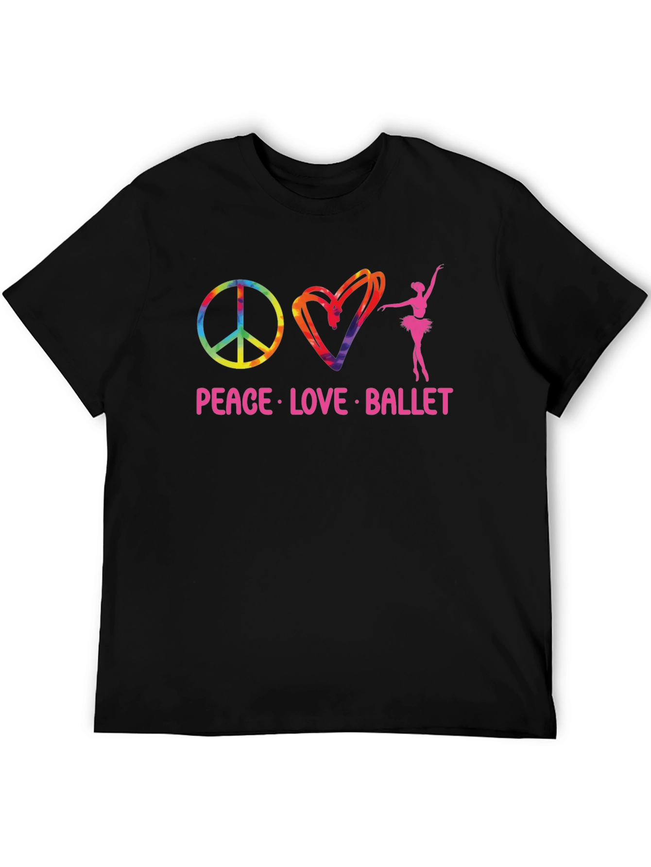Peace Love Ballet Graphic Tee