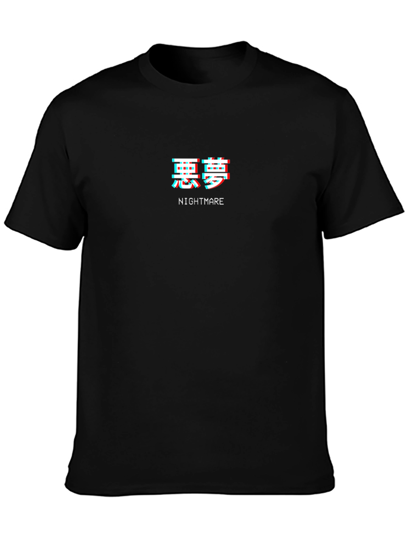 Nightmare Graphic Tee - Anime Aesthetic Shirt