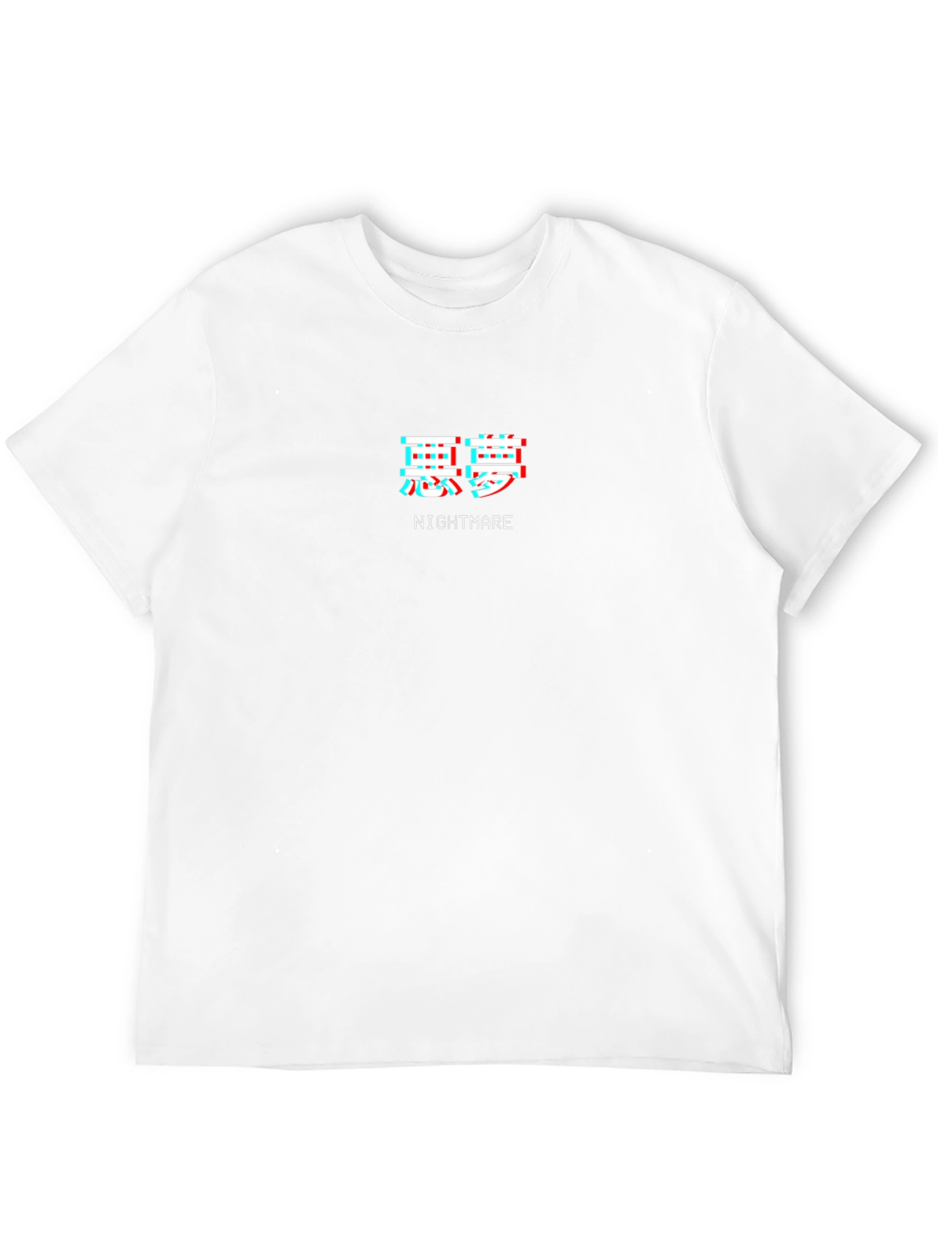Nightmare Graphic Tee - Anime Aesthetic Shirt