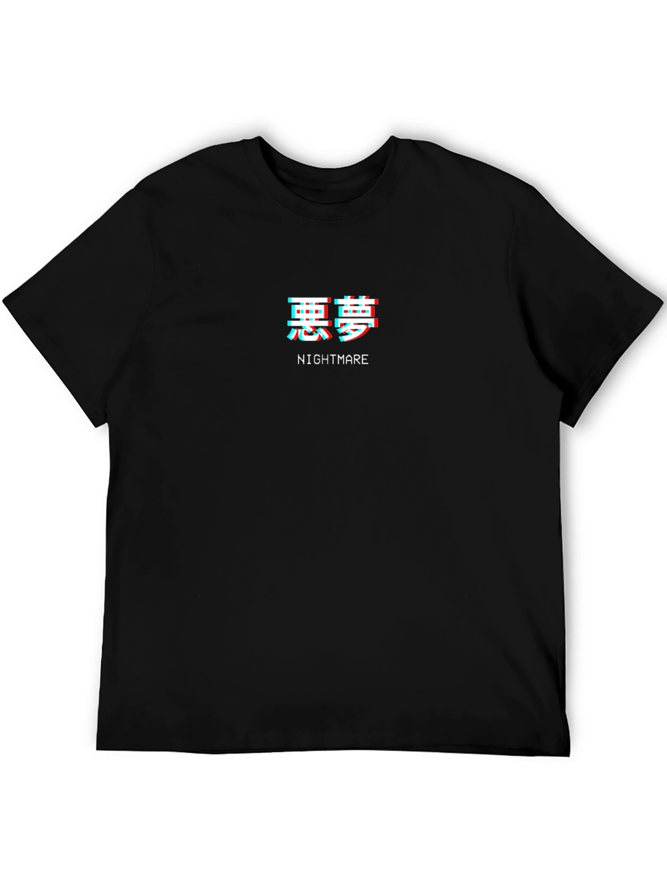 Nightmare Graphic Tee - Anime Aesthetic Shirt