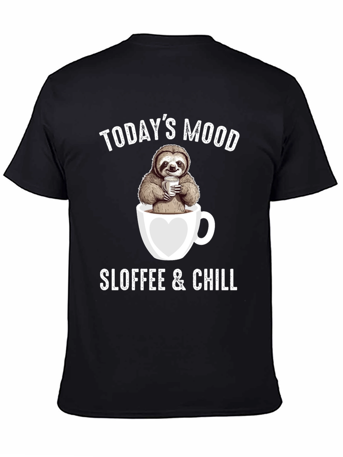 Sloffee & Chill Sloth Coffee Lover T-Shirt