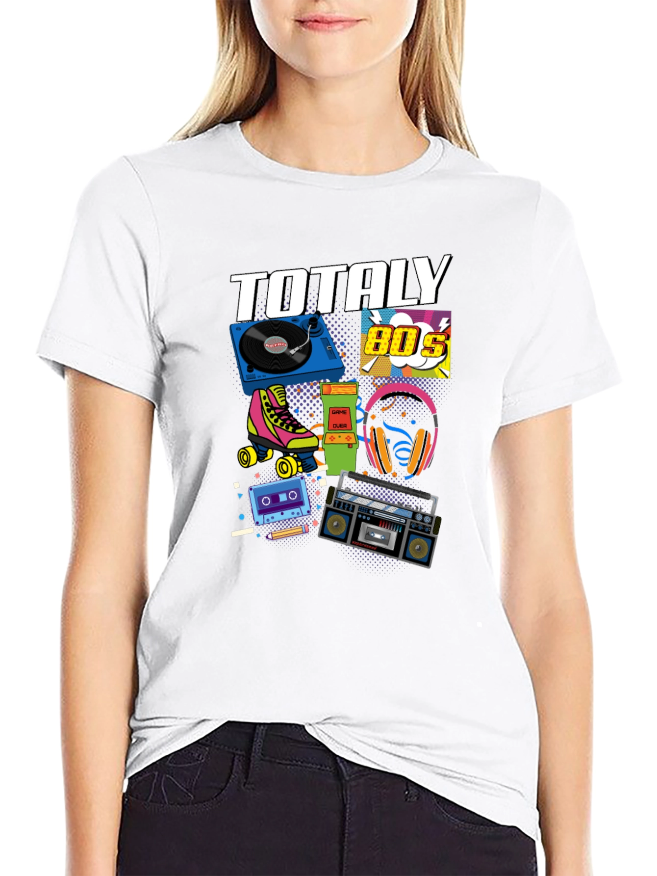 Totally 80s T-Shirt Retro Graphic Tee
