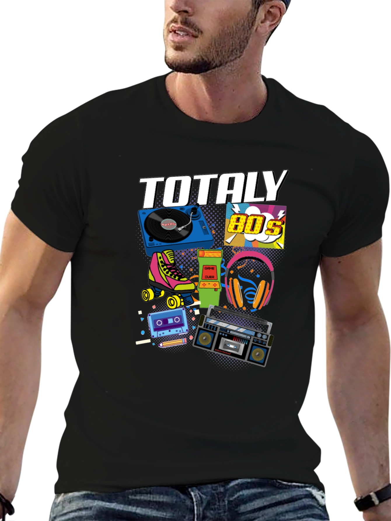 Totally 80s T-Shirt Retro Graphic Tee
