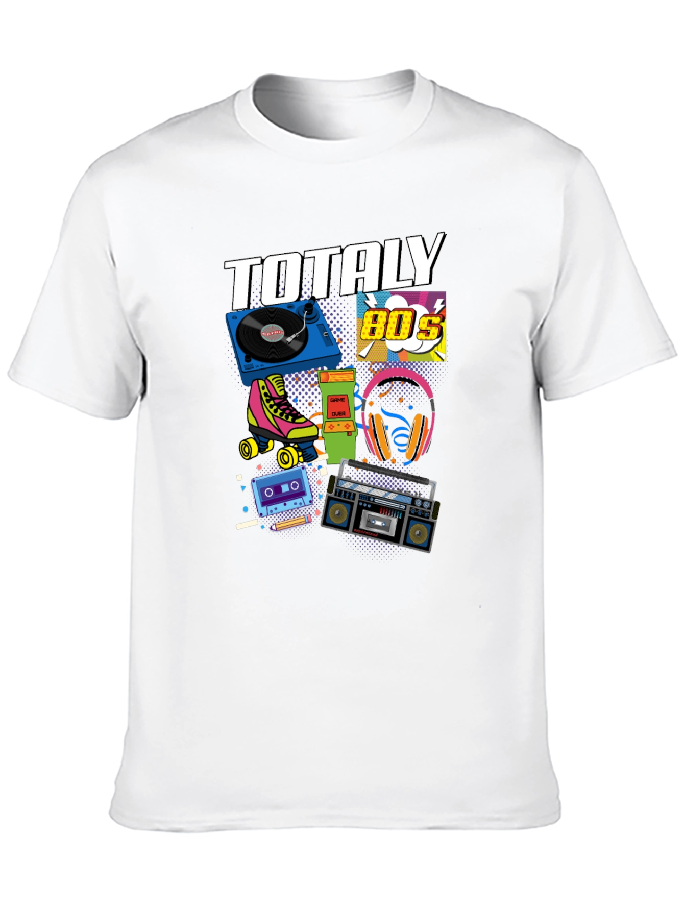 Totally 80s T-Shirt Retro Graphic Tee