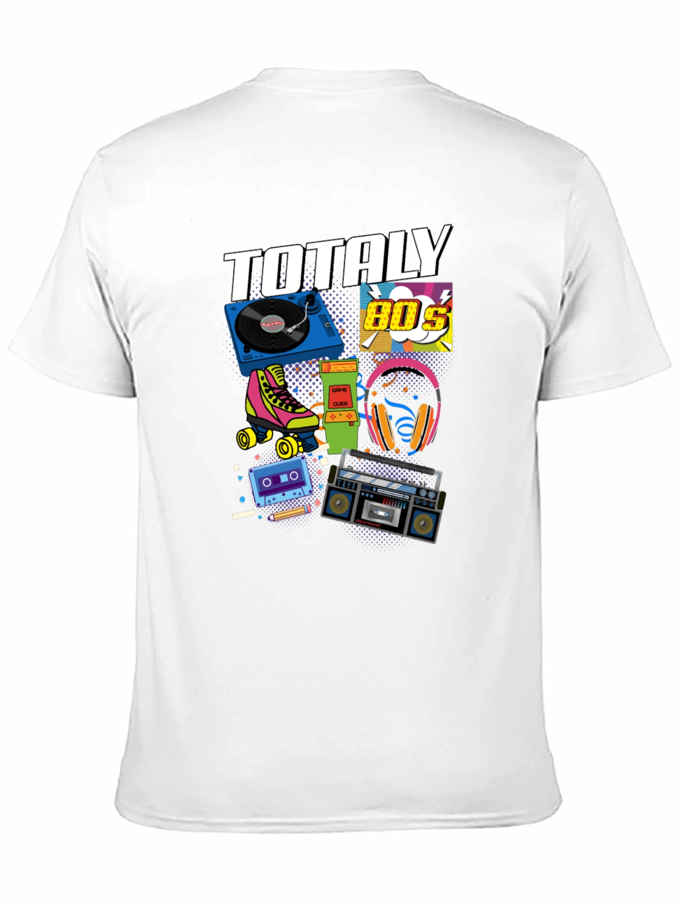 Totally 80s T-Shirt Retro Graphic Tee