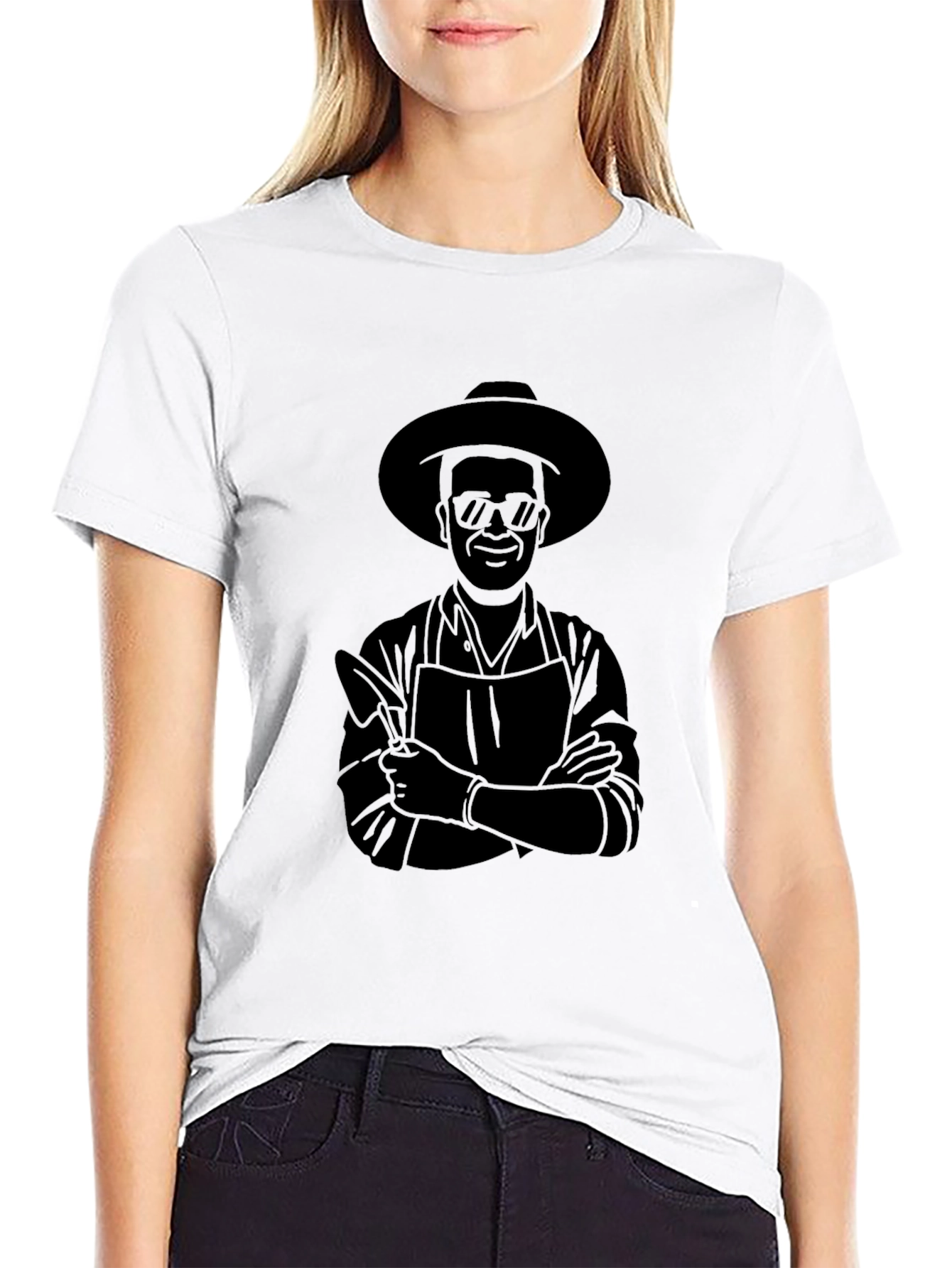 Chef Graphic Black T-Shirt
