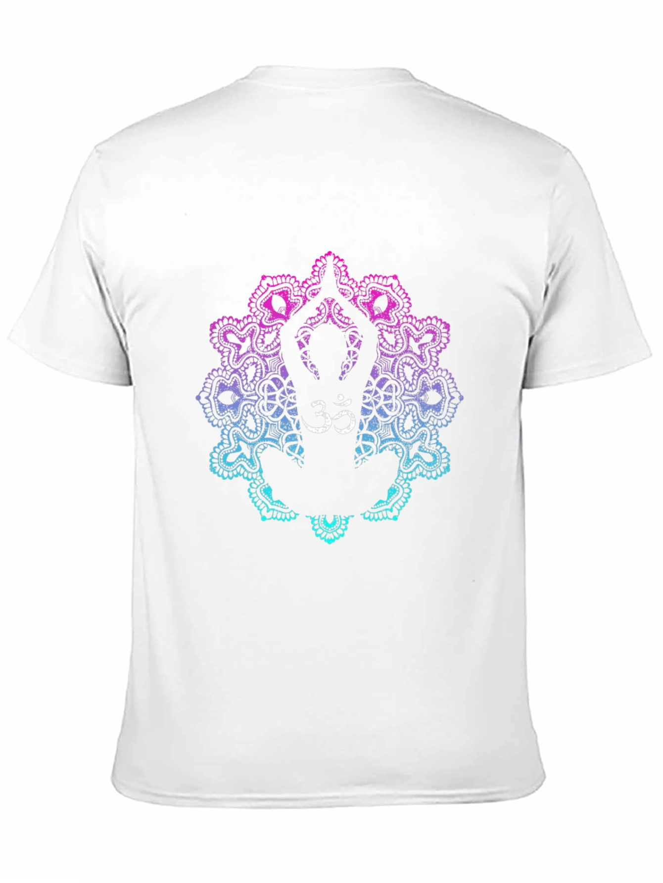 Om Yoga Mandala Graphic T-Shirt - Relaxed Fit