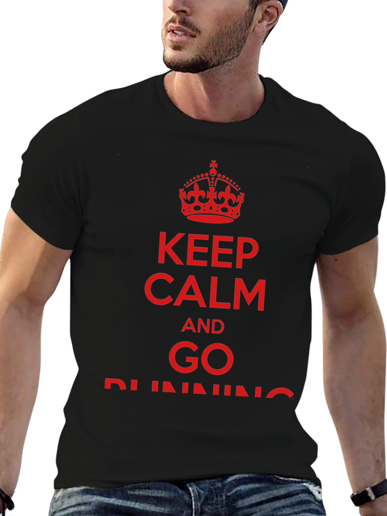 Keep Calm and Go Running T-Shirt