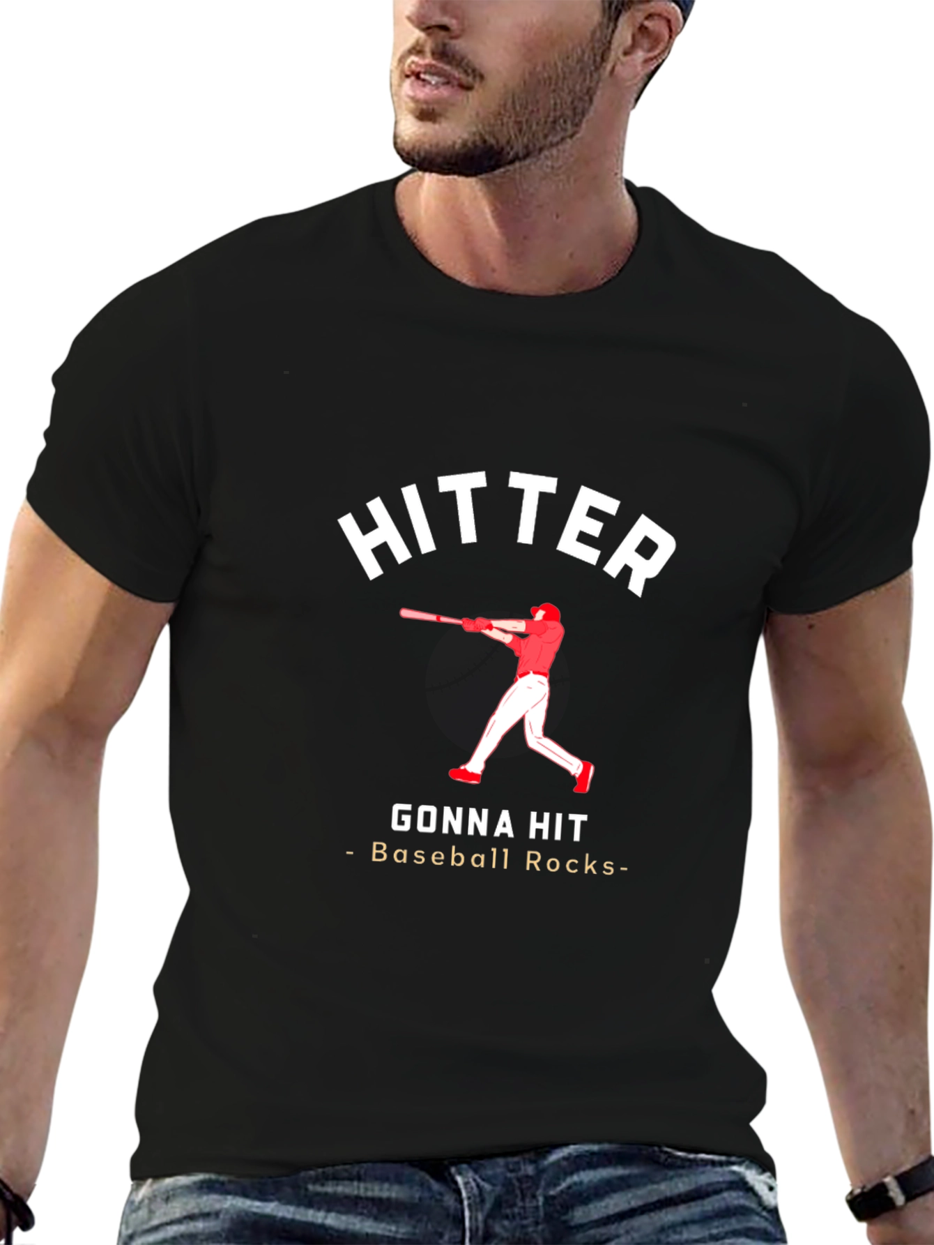 Hitter Baseball Graphic Tee - Baseball Rocks