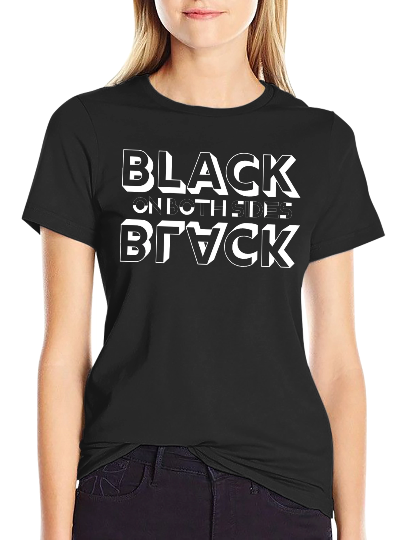 Black on Both Sides Tee