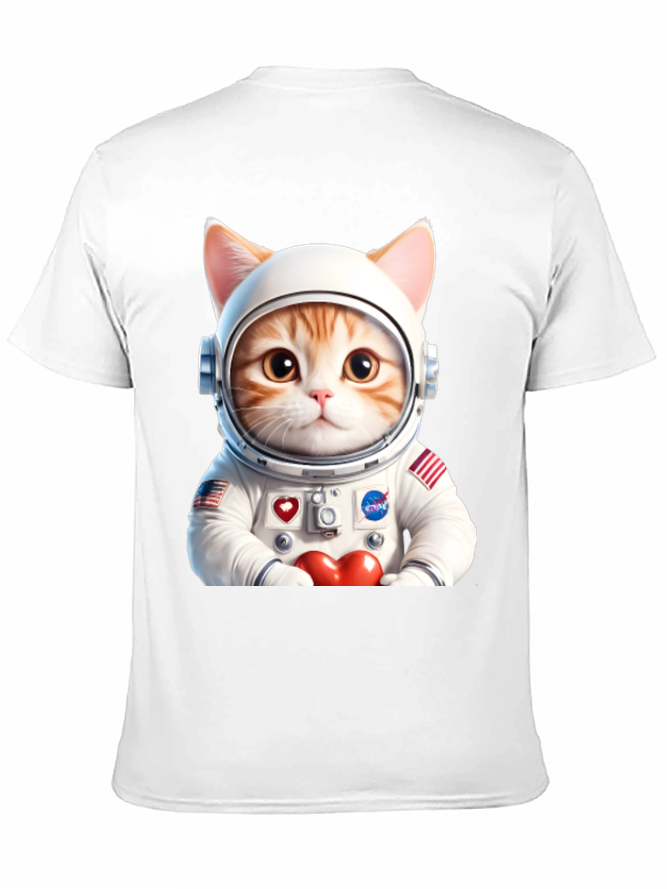 Astronaut Cat Graphic Tee