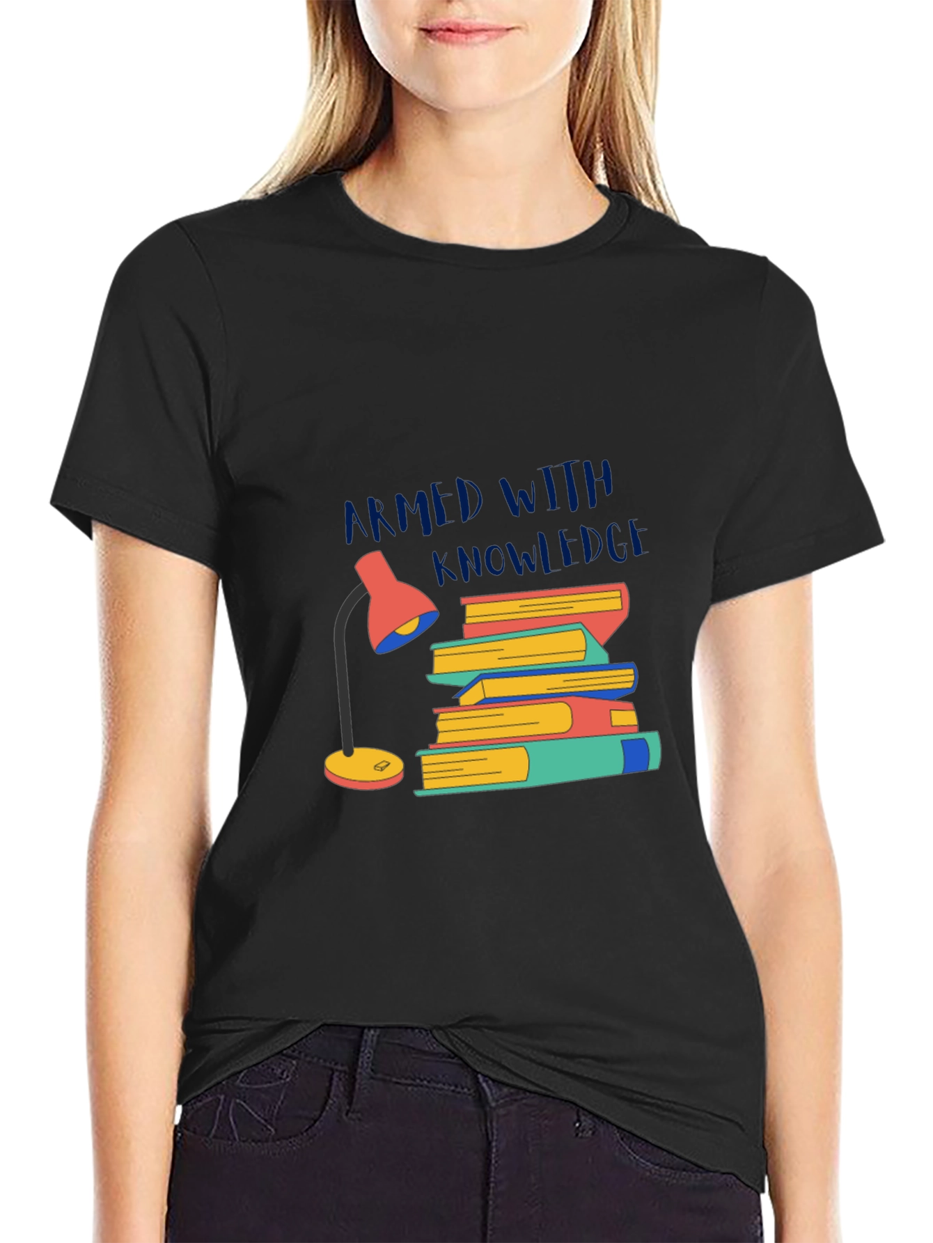 Armed With Knowledge T-Shirt - Study Time Tee