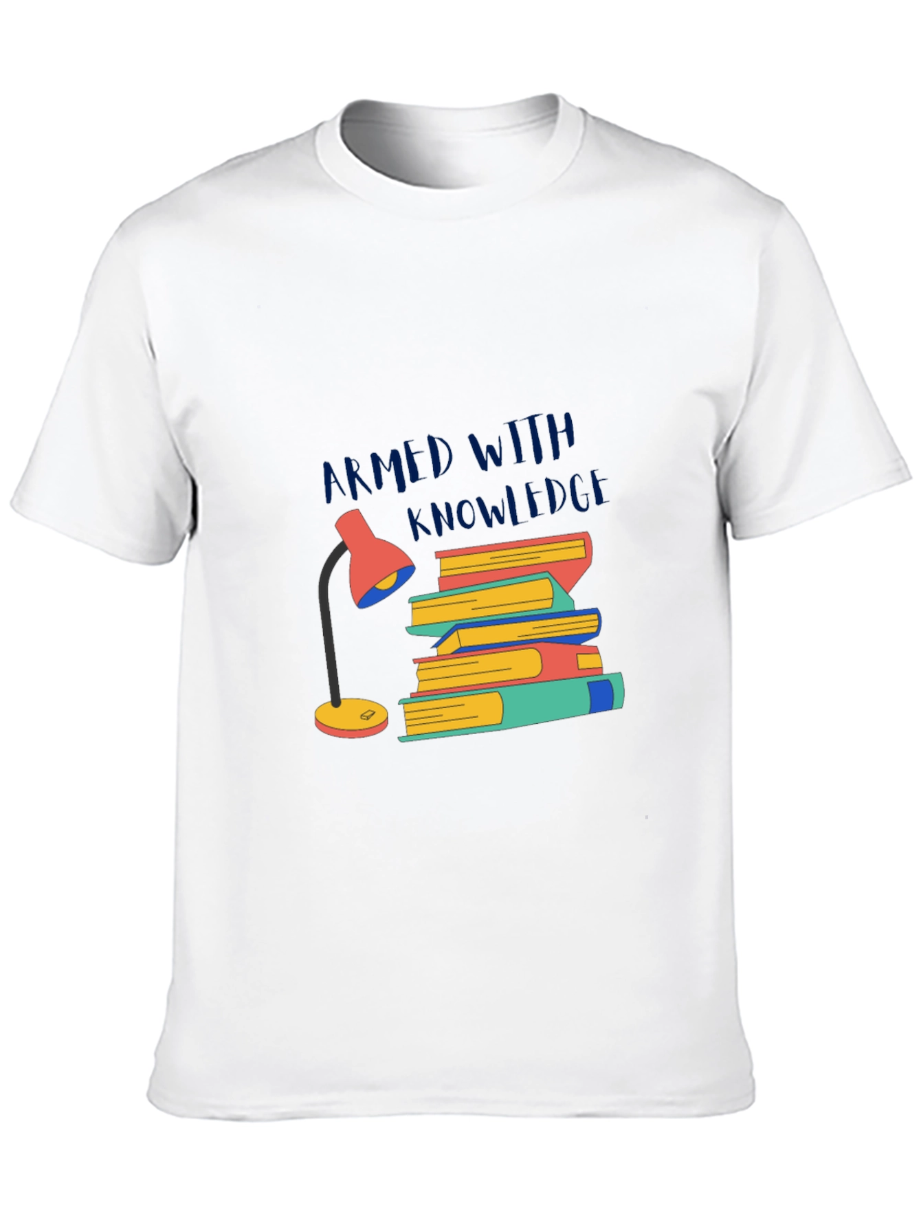 Armed With Knowledge T-Shirt - Study Time Tee