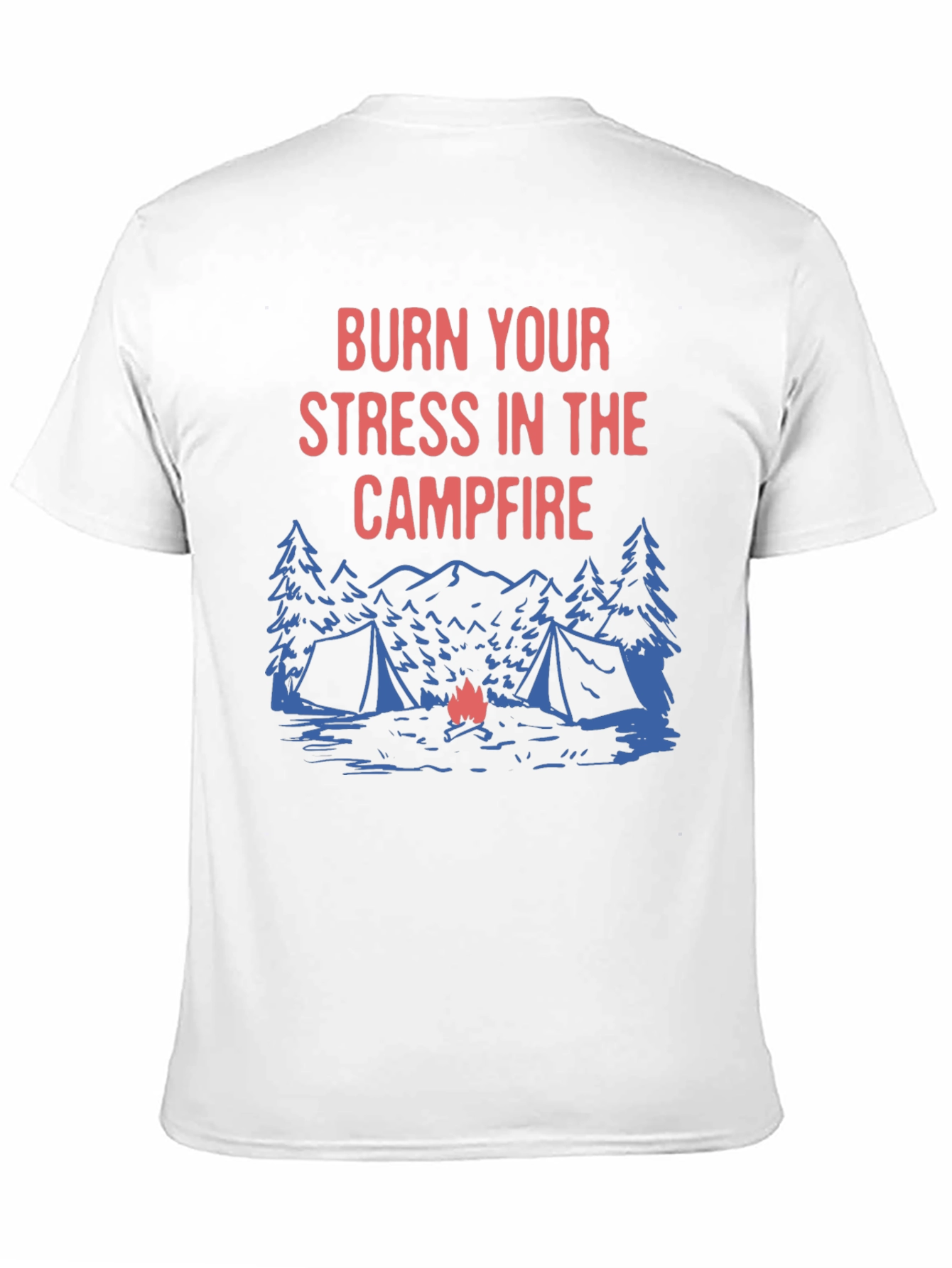 Burn Your Stress Campfire T-Shirt