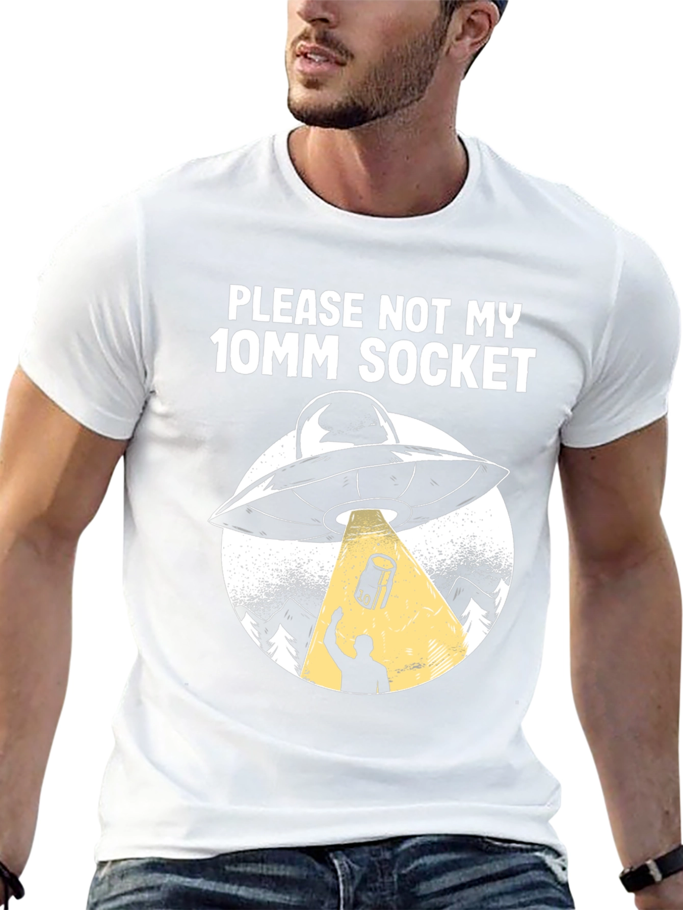 10mm Socket Alien Abduction T-Shirt
