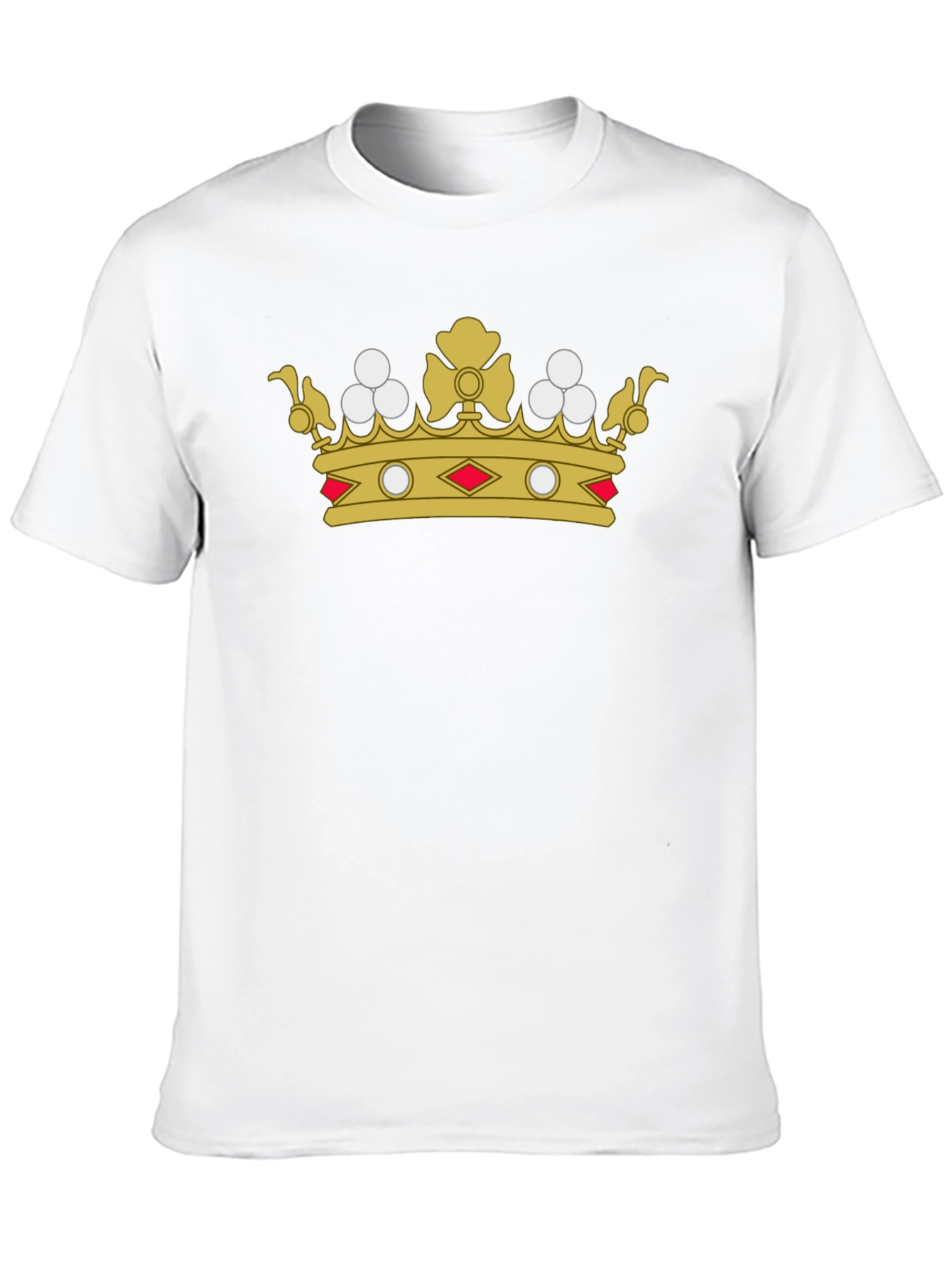 Royal Crown Graphic Black T-Shirt