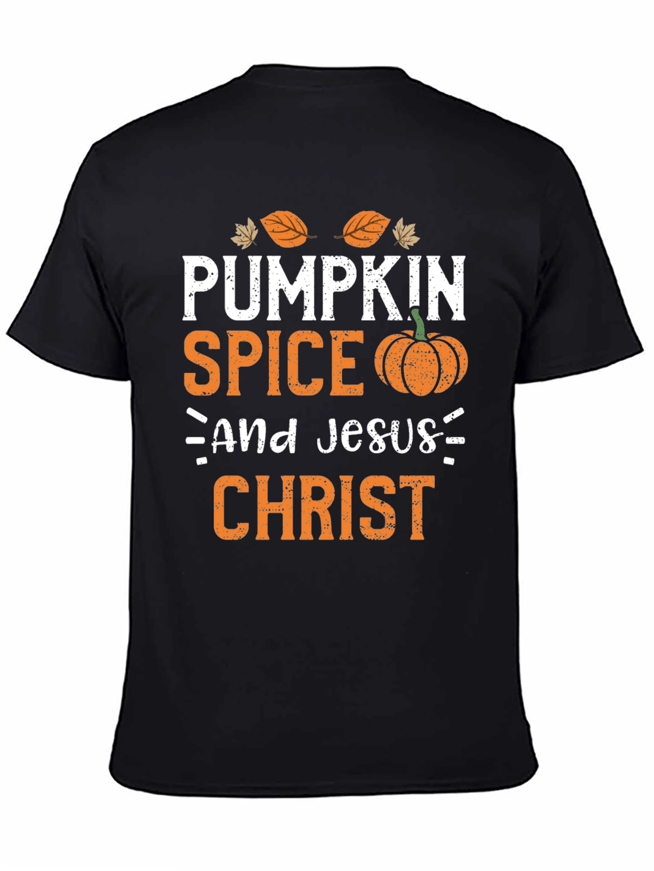 Pumpkin Spice & Jesus Christ Graphic Tee