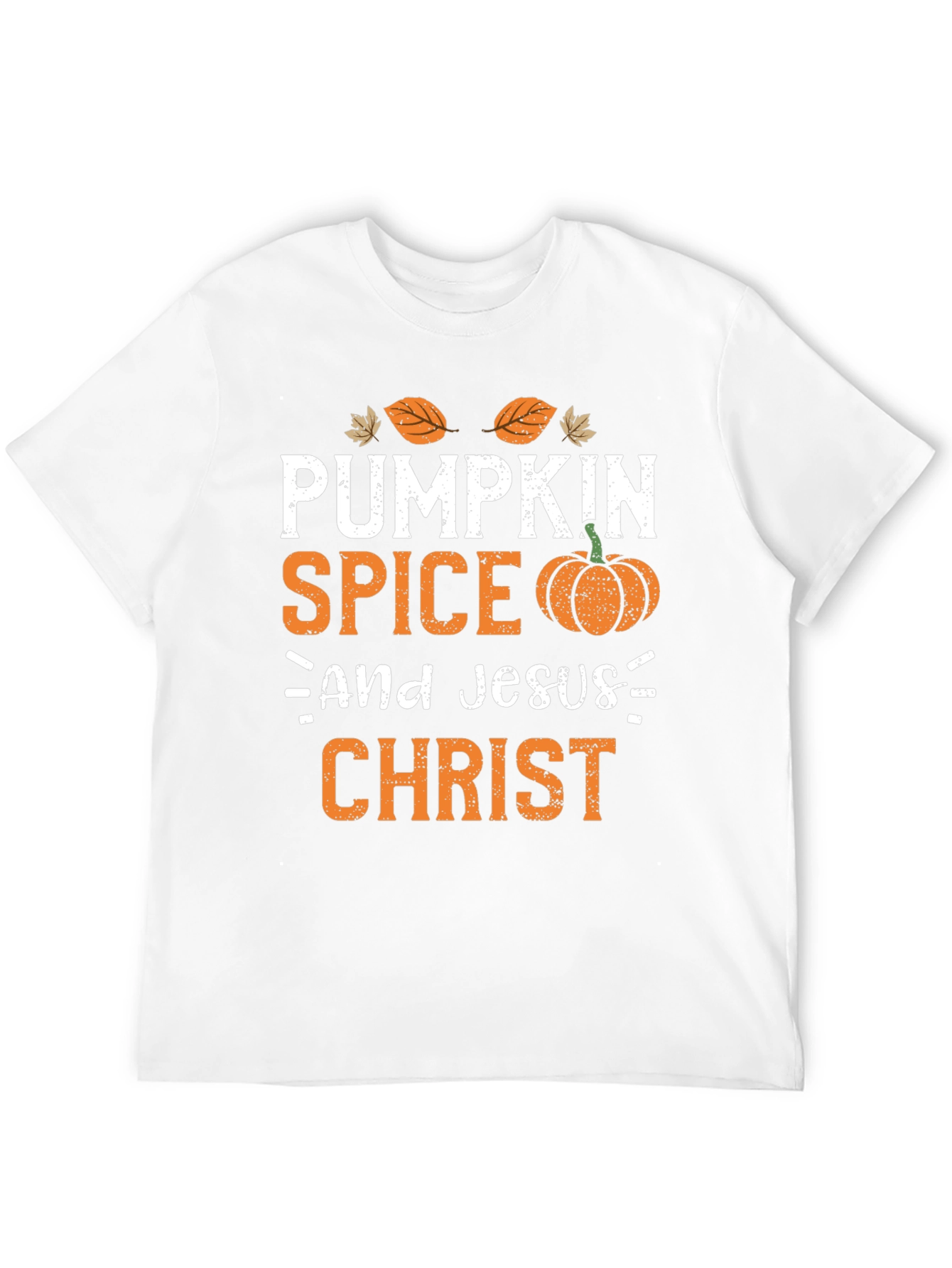 Pumpkin Spice & Jesus Christ Graphic Tee