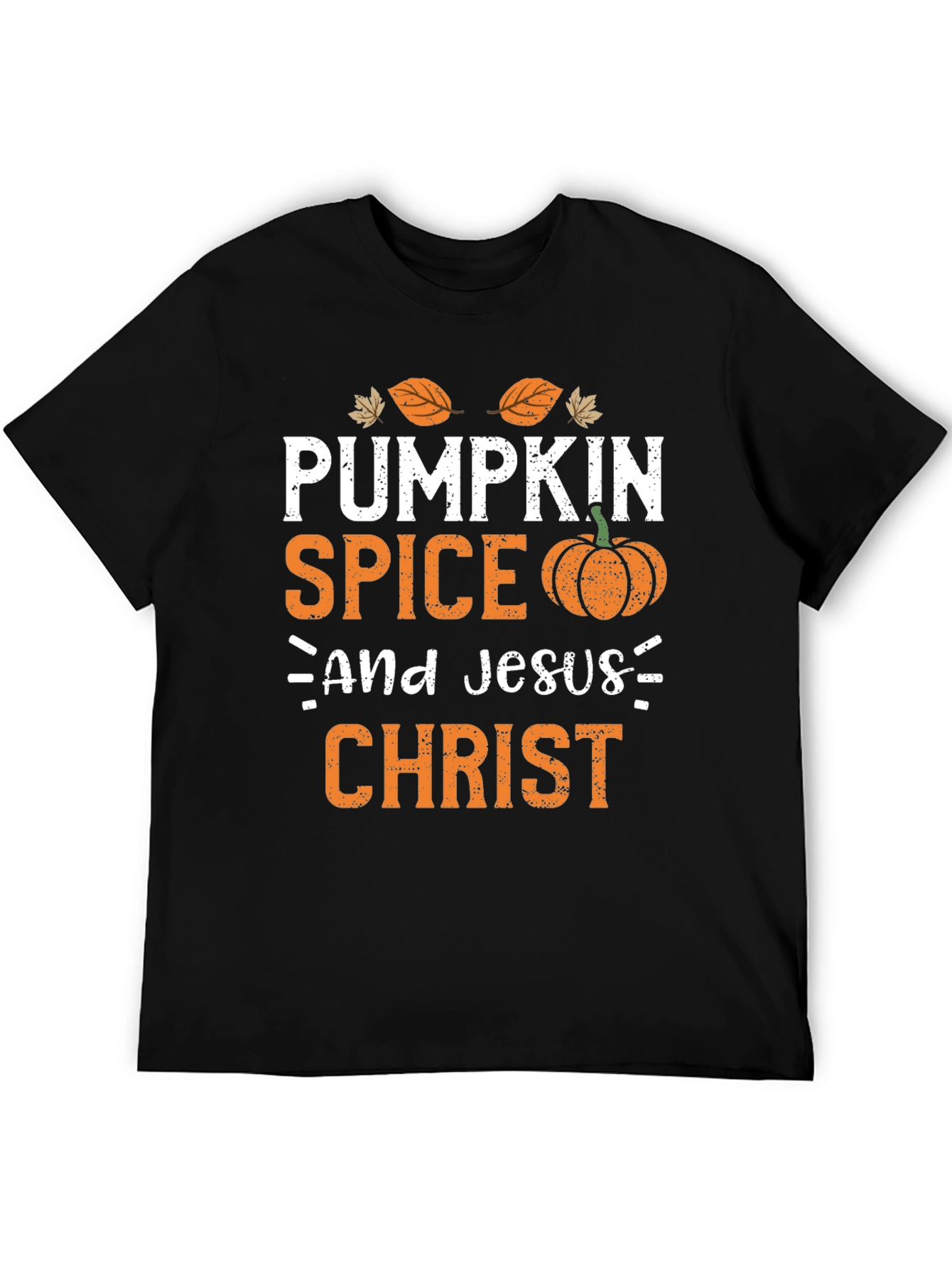 Pumpkin Spice & Jesus Christ Graphic Tee
