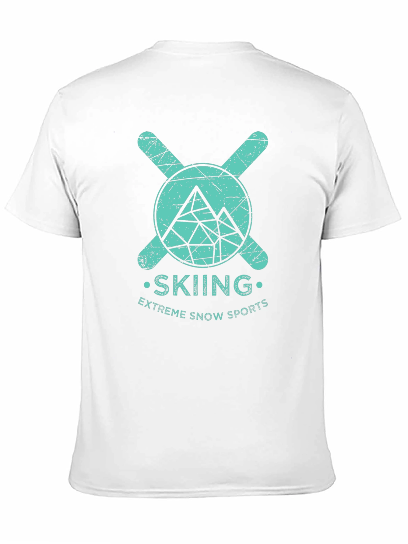 Skiing Graphic T-Shirt | Extreme Snow Sports Tee